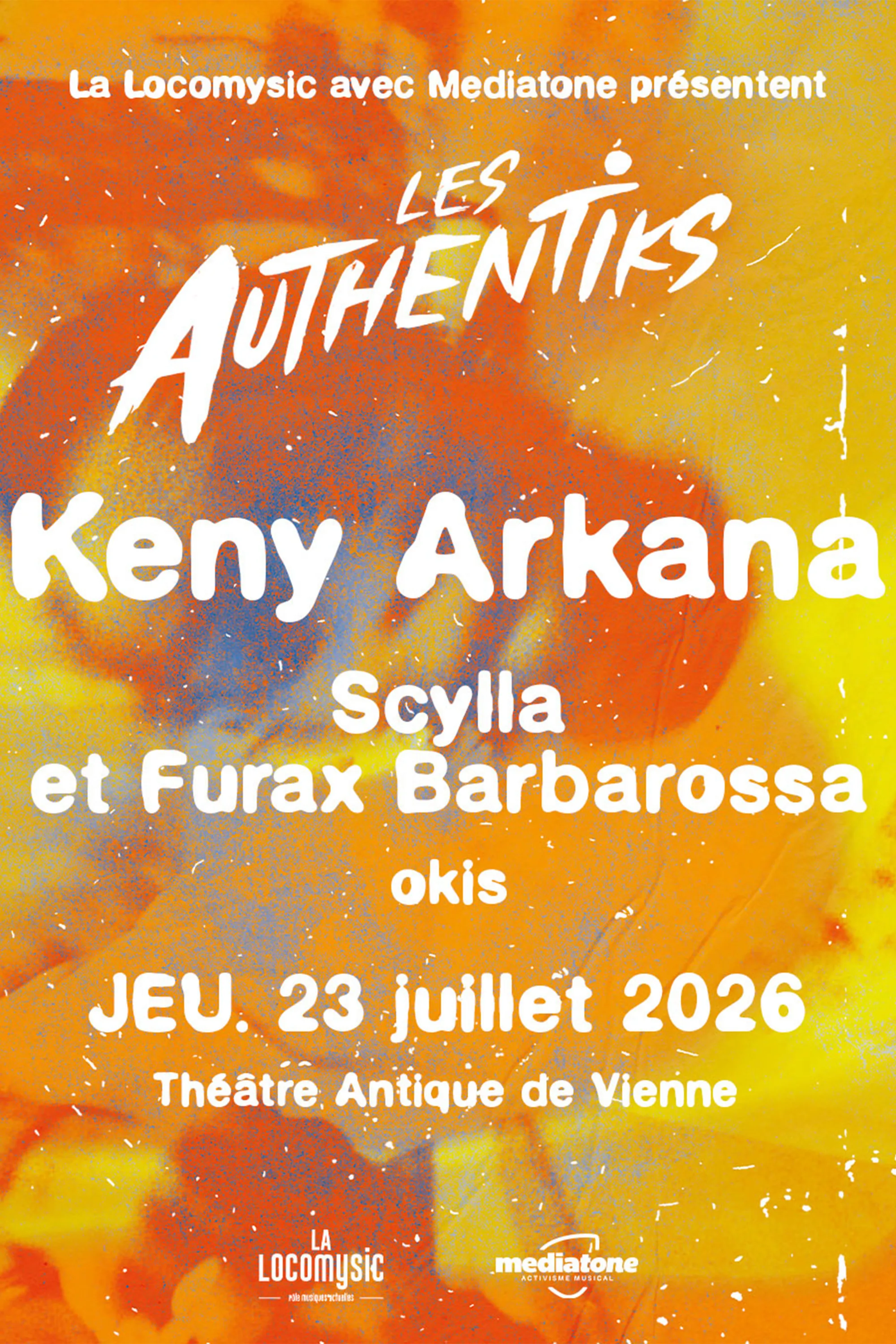 Les Authentiks : Keny Arkana + Scylla & Furax + Okis
