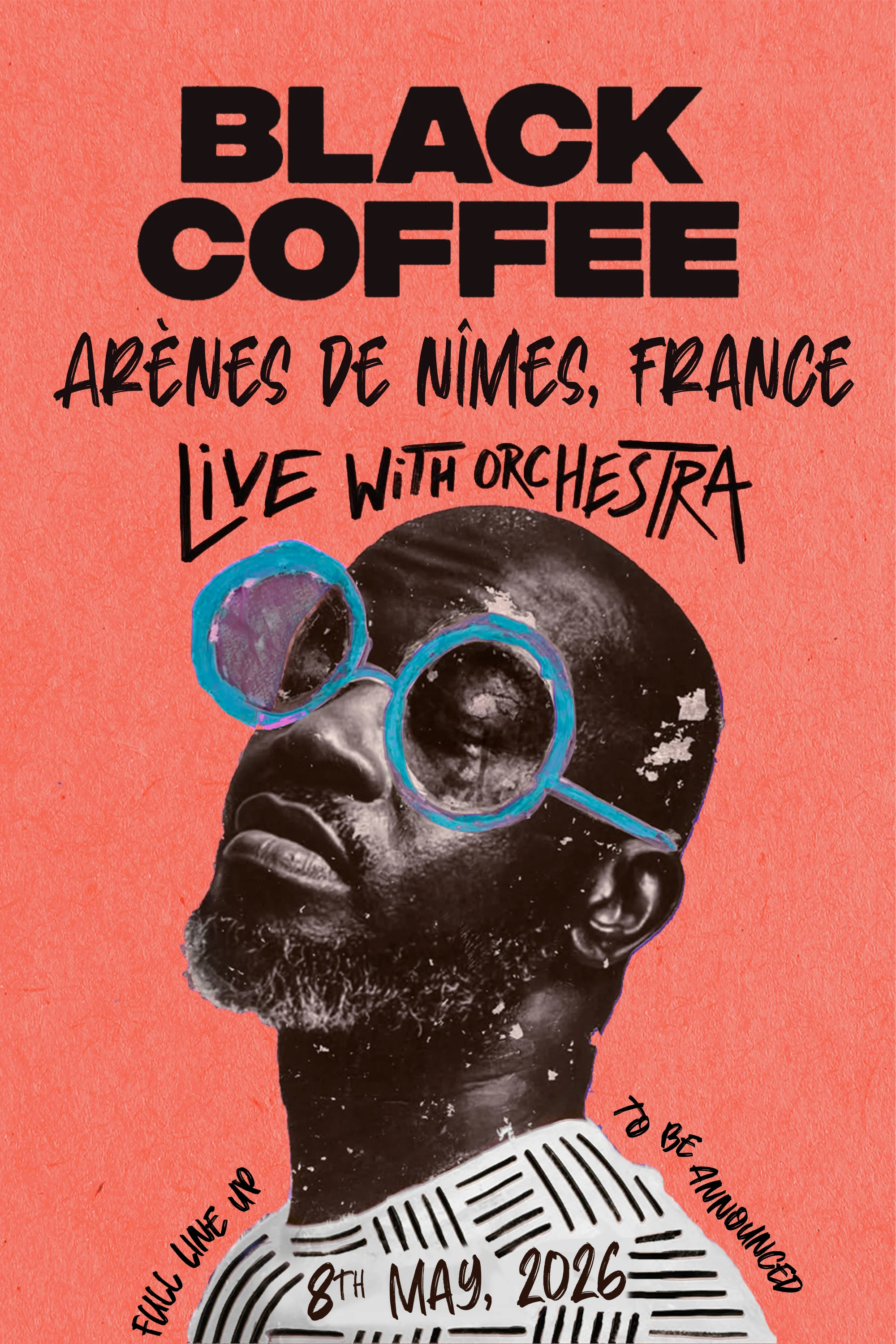 [Sold-Out] Black Coffee - Live Orchestra @ Arènes De Nîmes