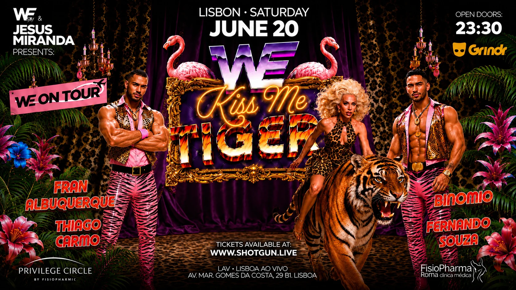 Jesus Miranda Presents: We Party Kiss Me Tiger