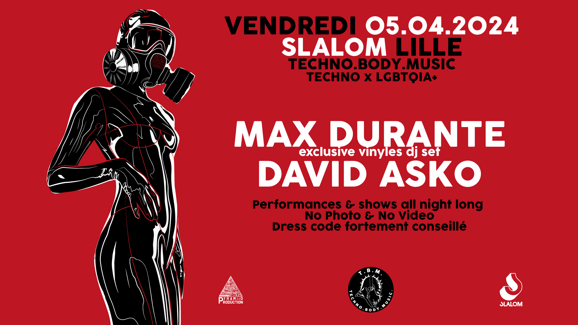 Slalom : Tbm — Max Durante (Vinyle Set) • David Asko