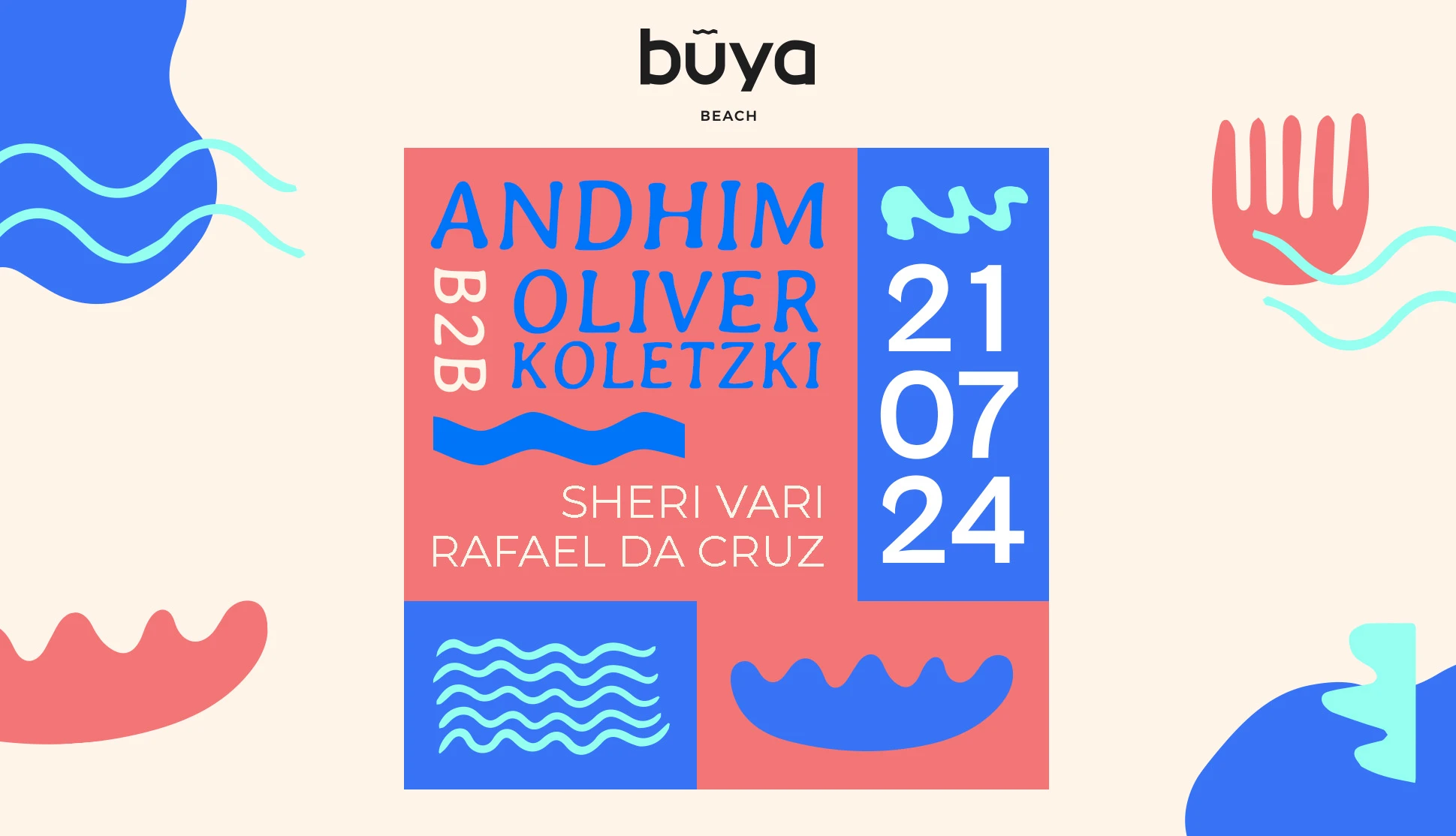 Buya Beach W/ Andhim B2b Oliver Koletzki