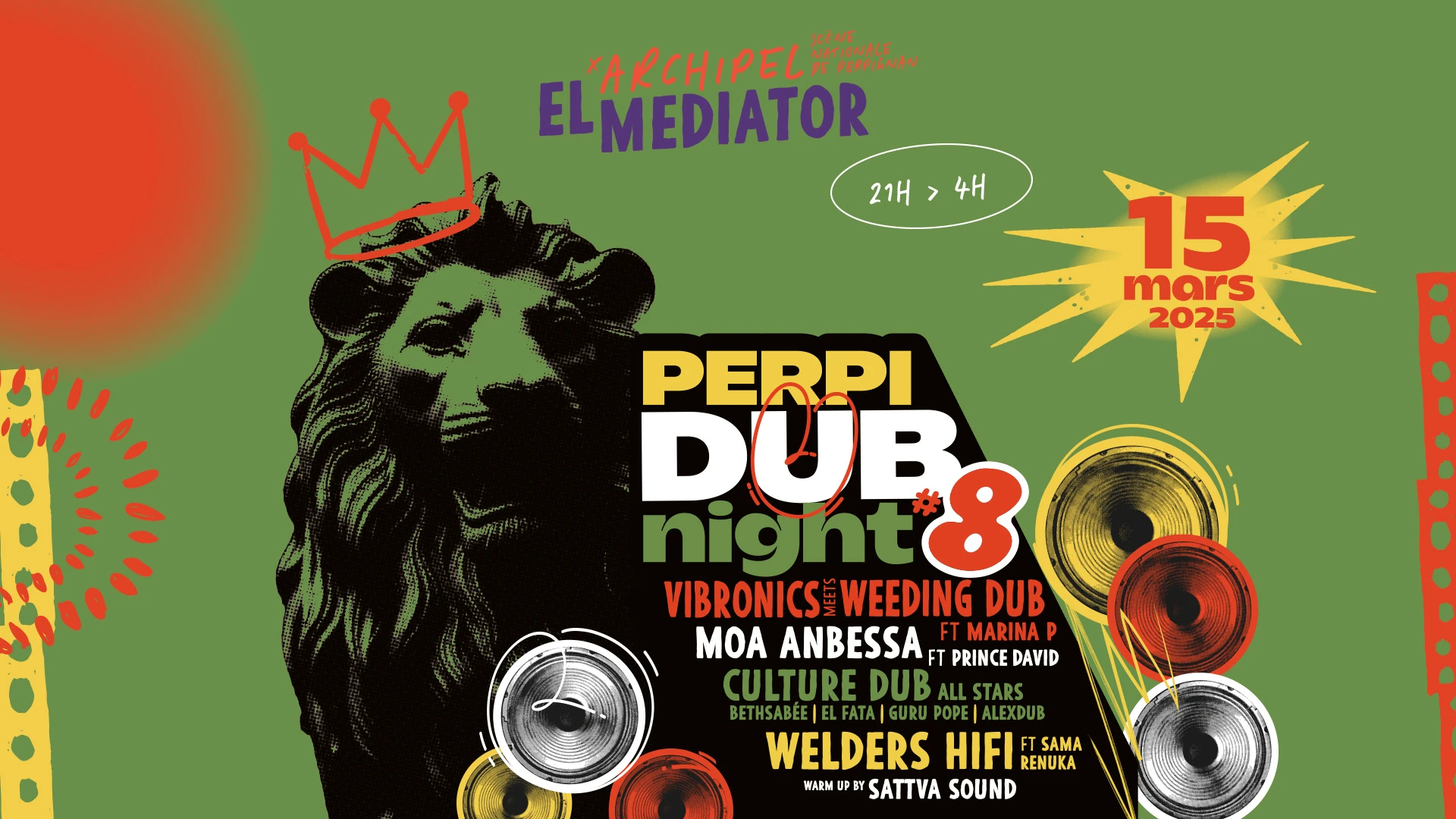 Perpidubnight#8 - El Mediator - Perpignan