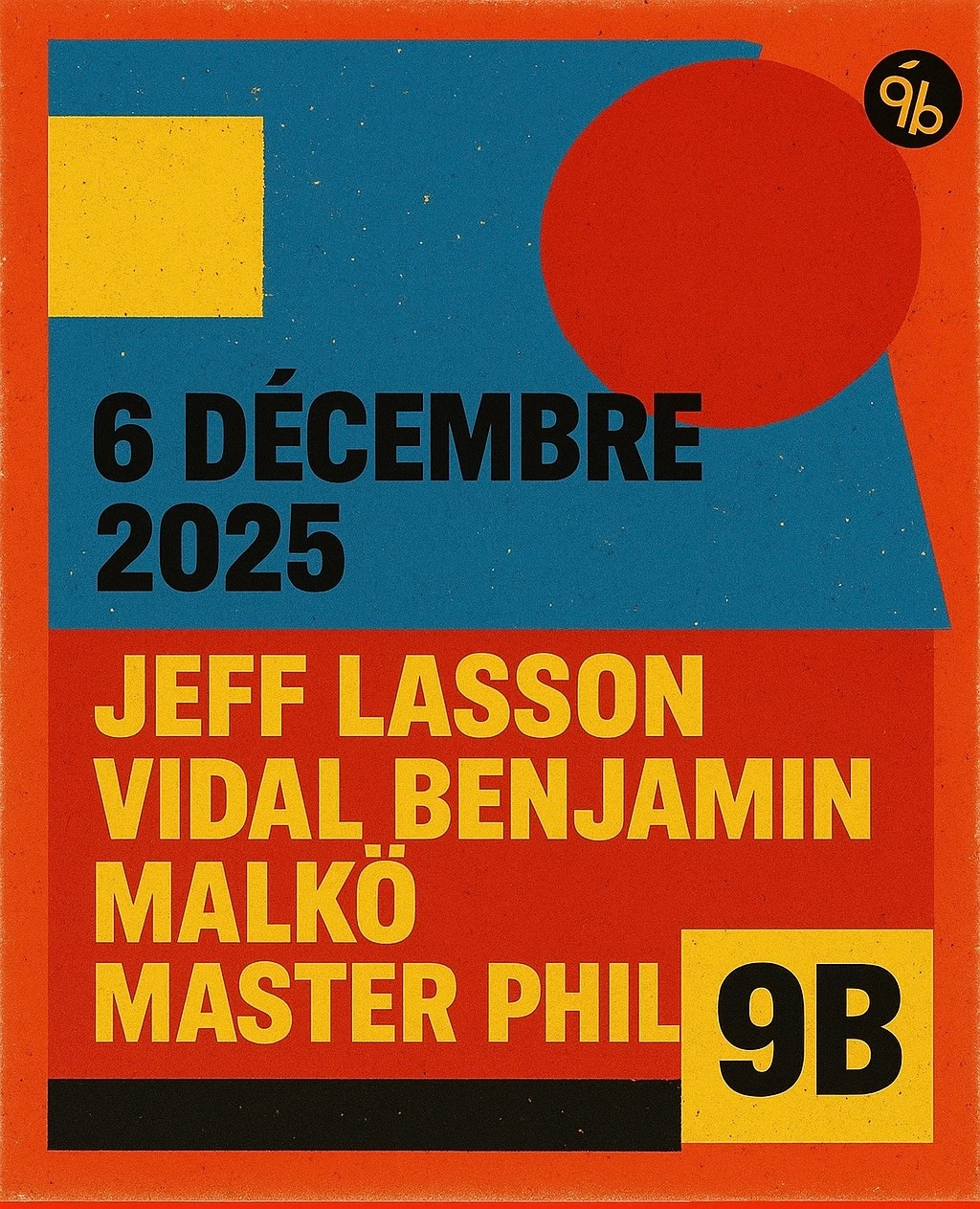 Malkö Invite Jeff Lasson, Vidal Benjamin, Et Master Phil @9b