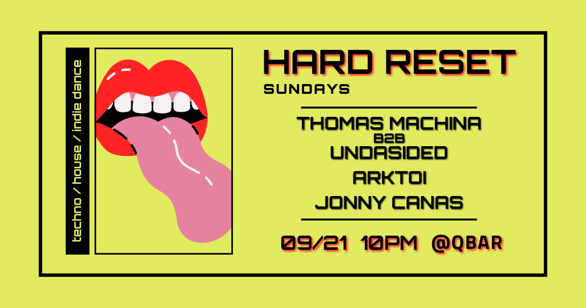 Hard Reset Sunday Sept 21