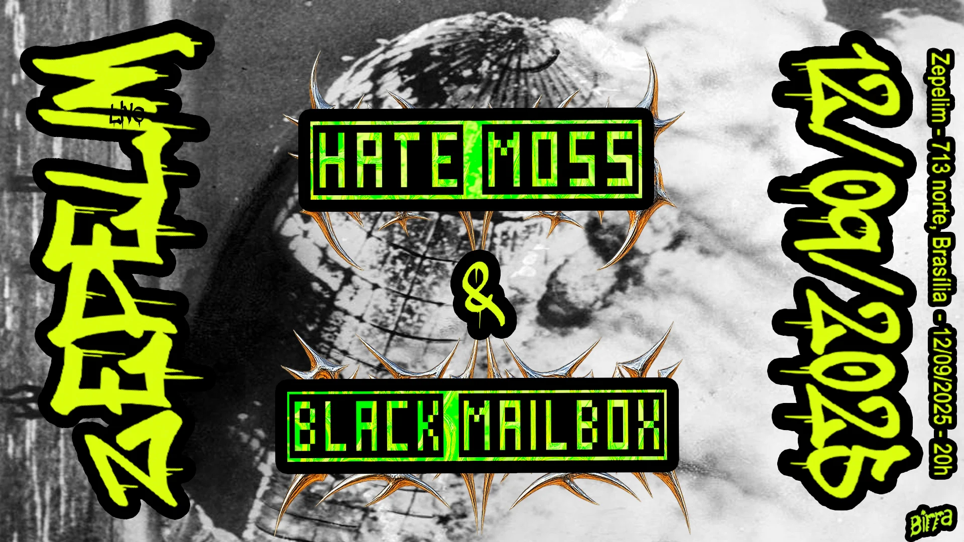 Hate Moss (Ita) + Blackmailbox No Zepelim
