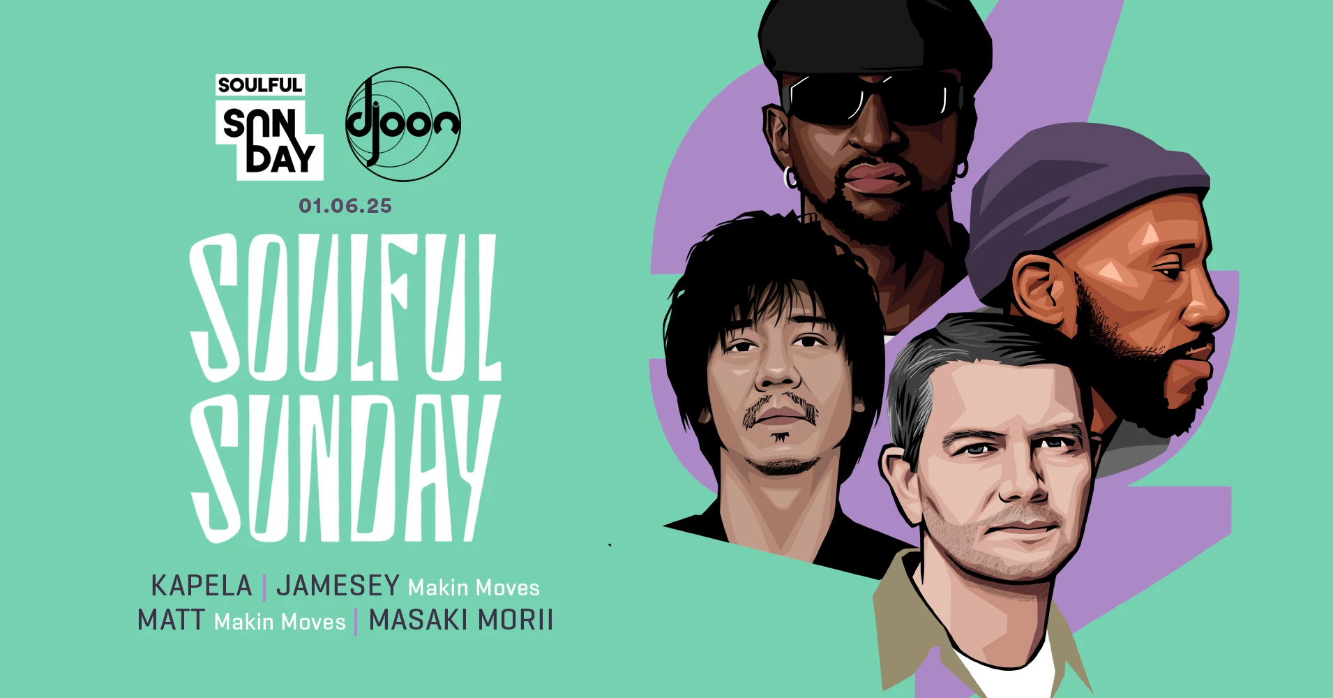 Soulful Sunday : Kapela, Matt L-S, Jamesey, Masaki Morii