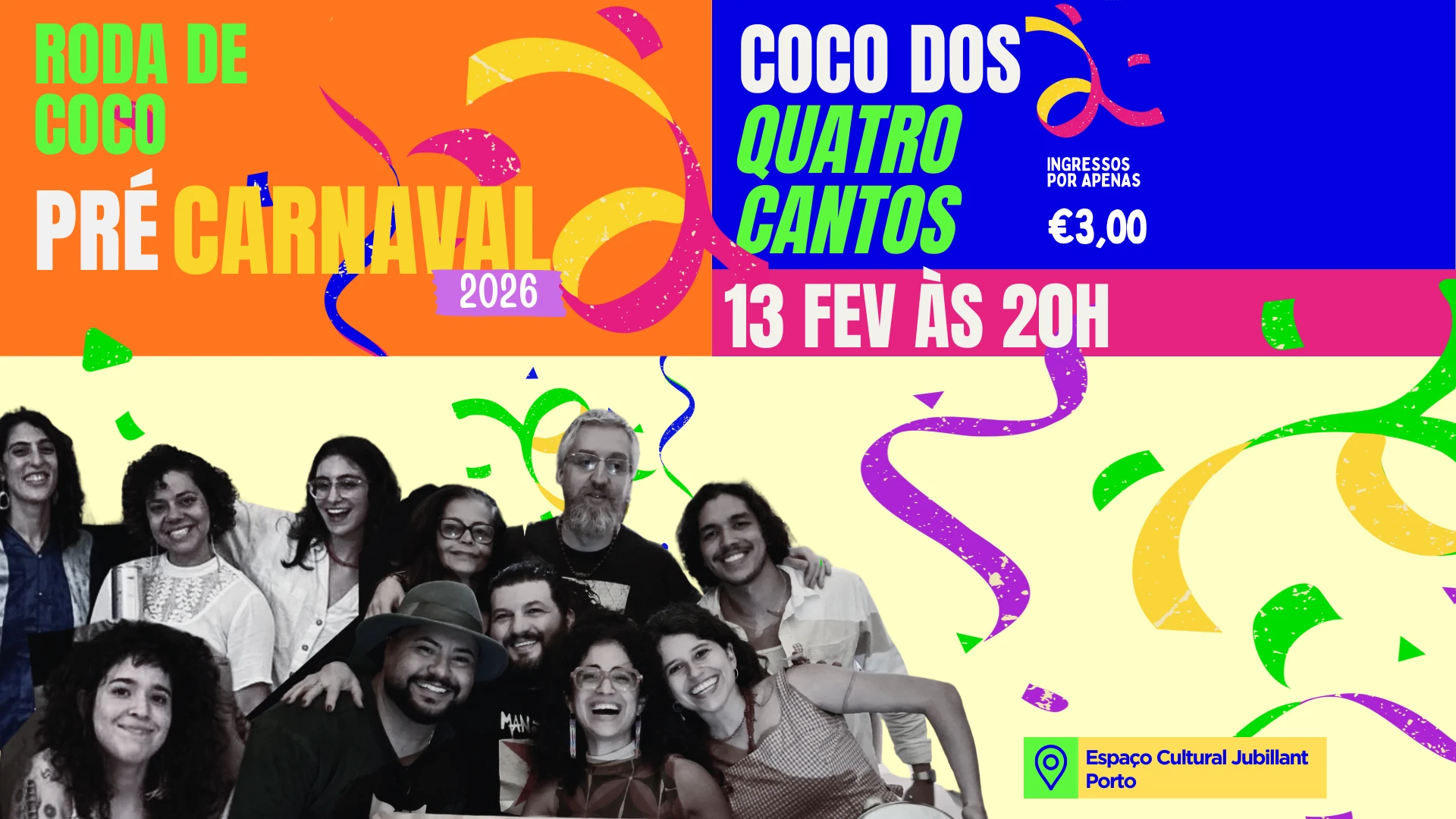 Roda De Coco Pré-Carnaval Com Coco Dos Quatro Cantos