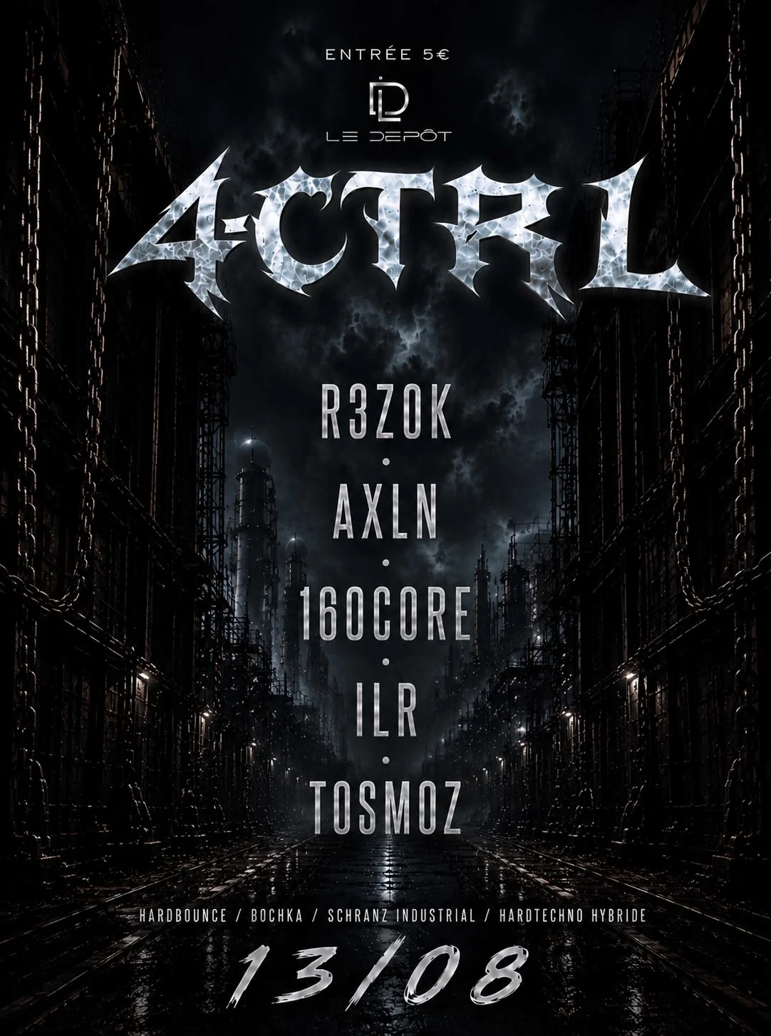 4-Ctrl Collectif Techno Le Dépôt