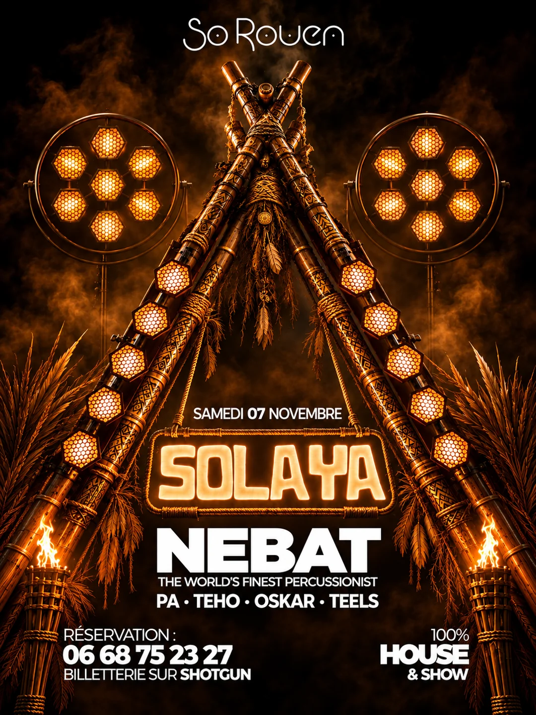Solaya X Nebat, Pa, Teho, Oskar & Teels