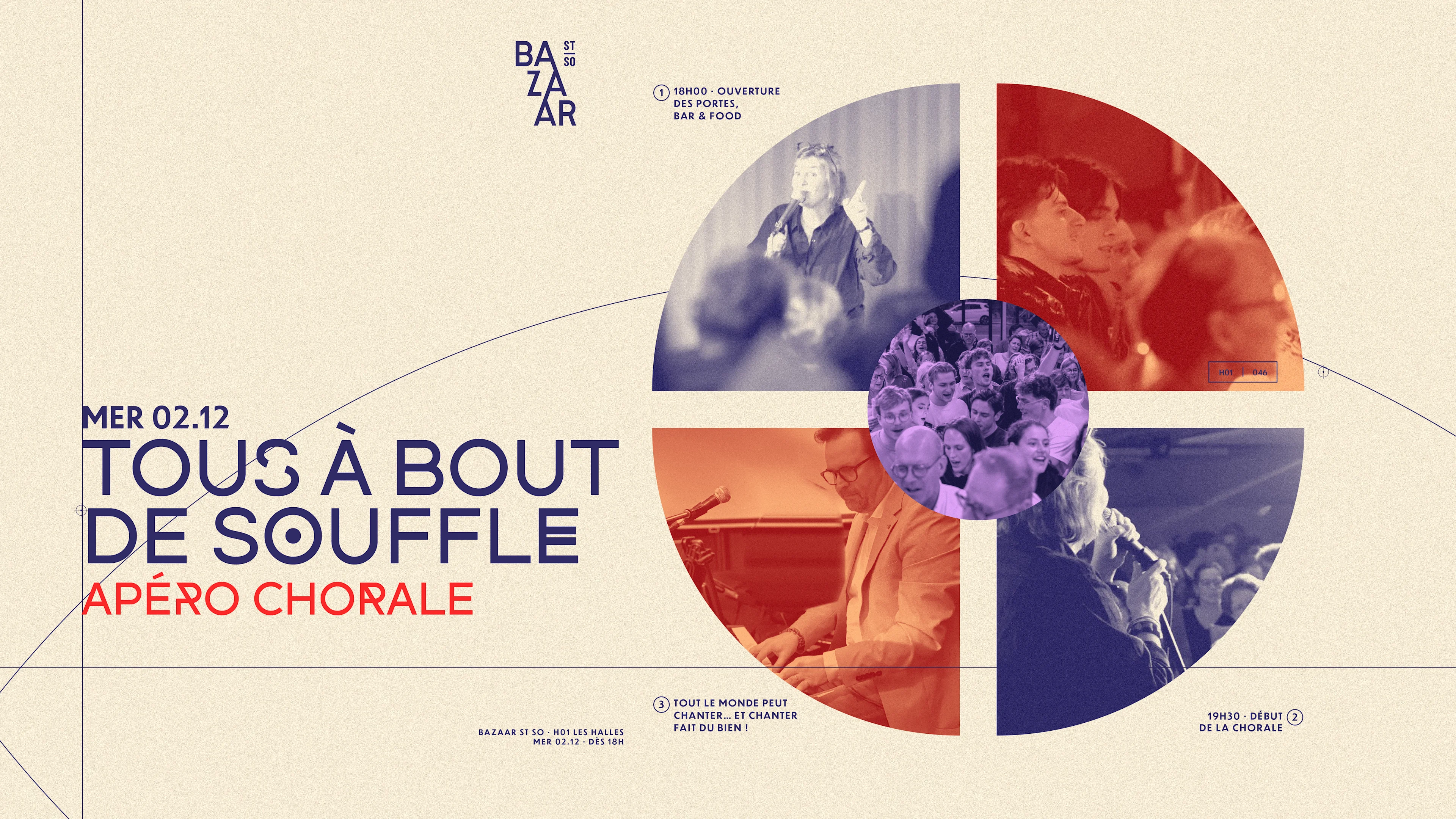 Tous À Bout De Souffle - Apéro Chorale Au Bazaar St-So