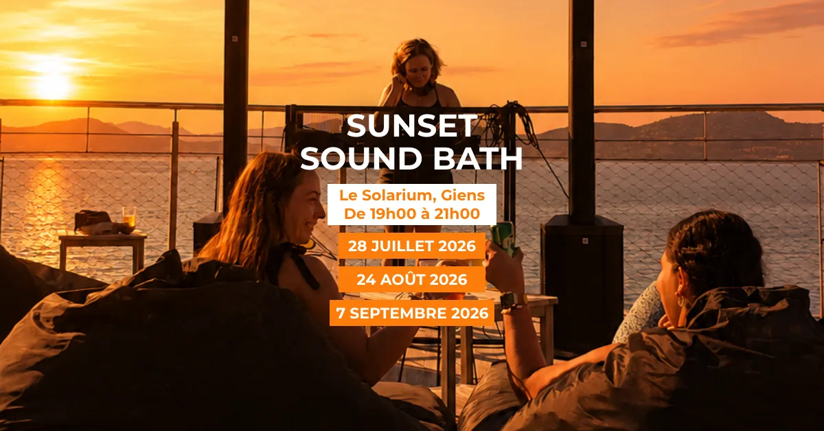 Dj Set Electronic Sound Bath ☀️ Al Zon 🌙 Le Solarium