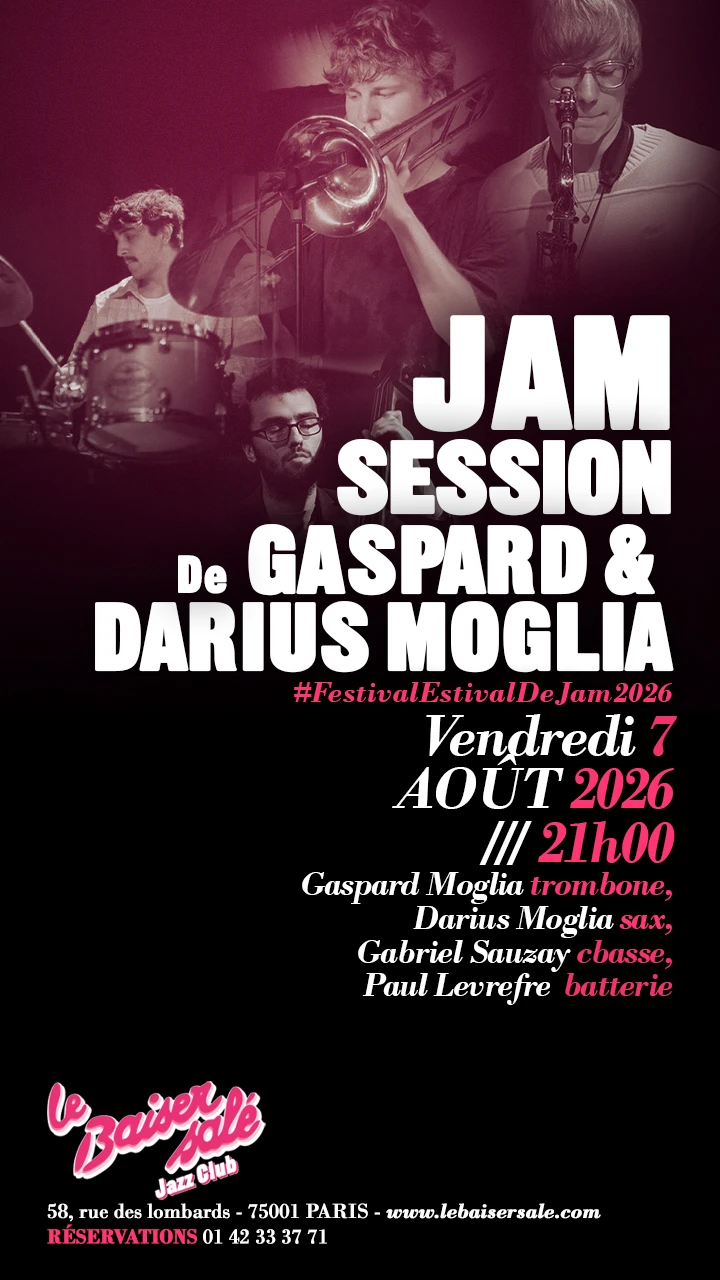 Gaspard X Darius Moglia•Hommage À Miles Davis•[Jam Session]
