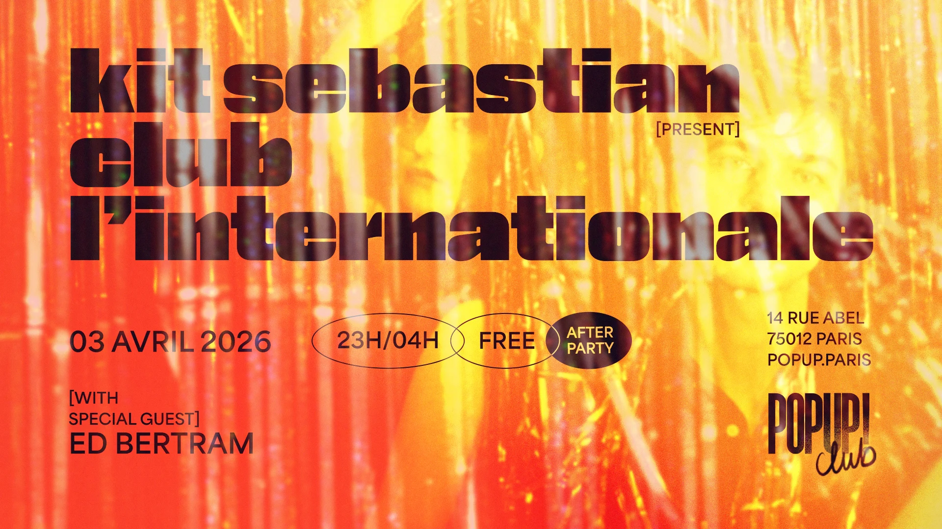 Kit Sebastian Présente Club L'internationale + Ed Bertram