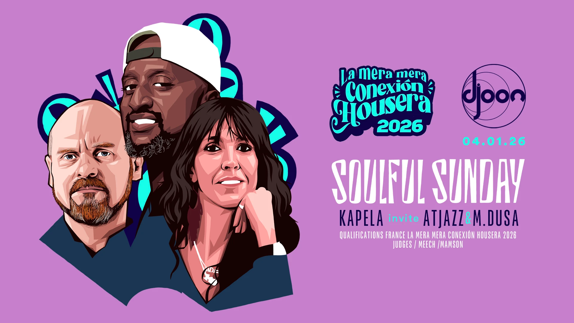 Soulful Sunday : Kapela Invite Atjazz & M.Dusa