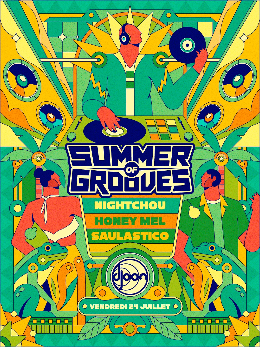 Summer Of Grooves #3 Nightchou / Honey Mel / Soulastico