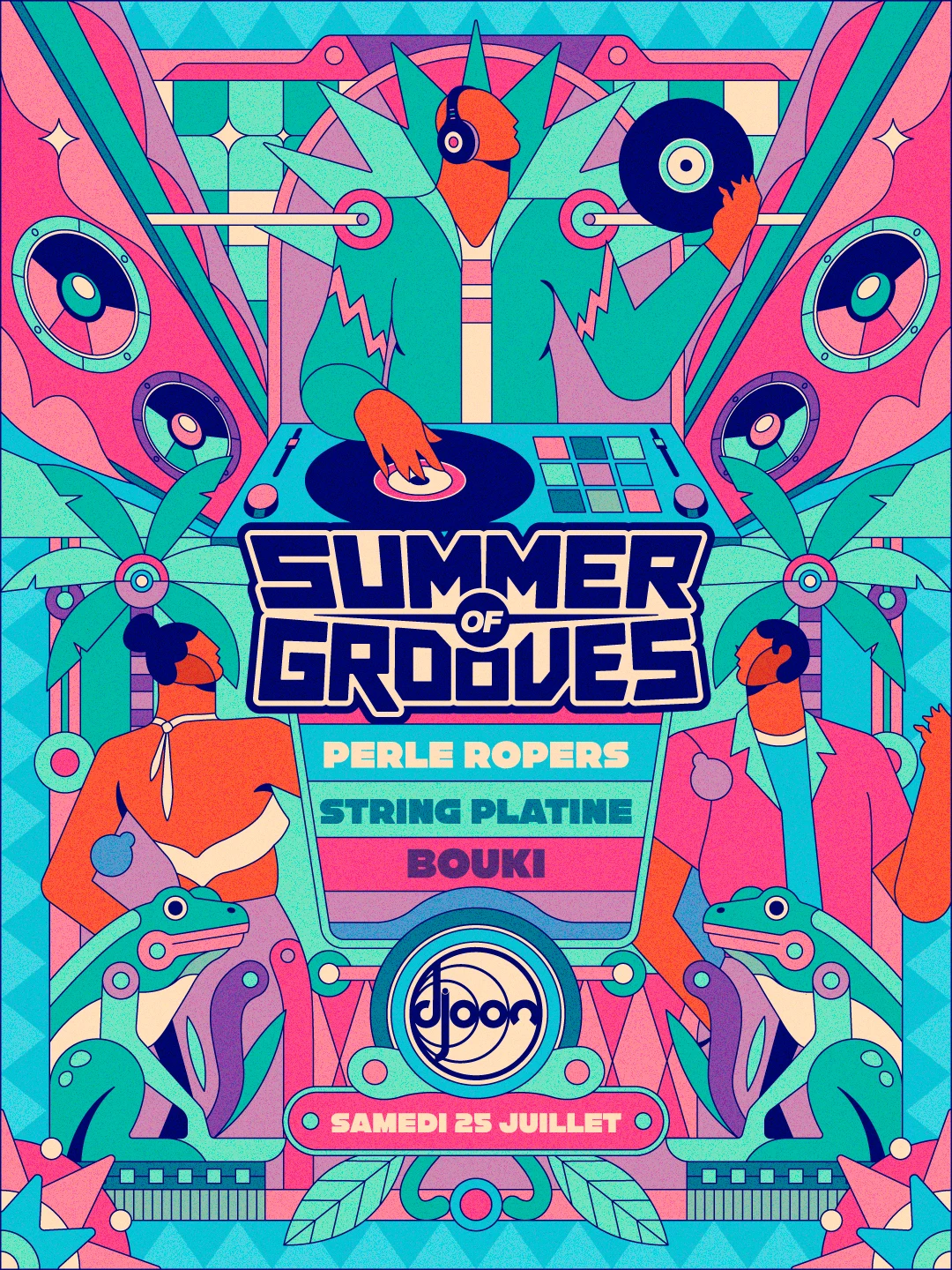 Summer Of Grooves #4 Perle Ropers / String Platine / Bouki