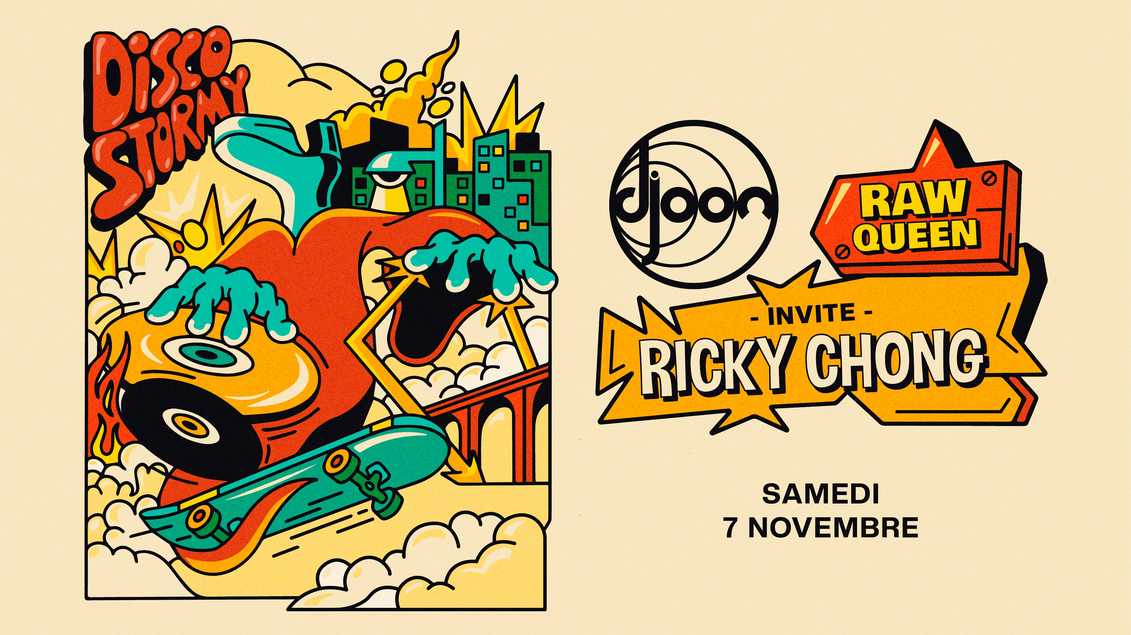 Discostormy : Raw Queen Invite Ricky Chong