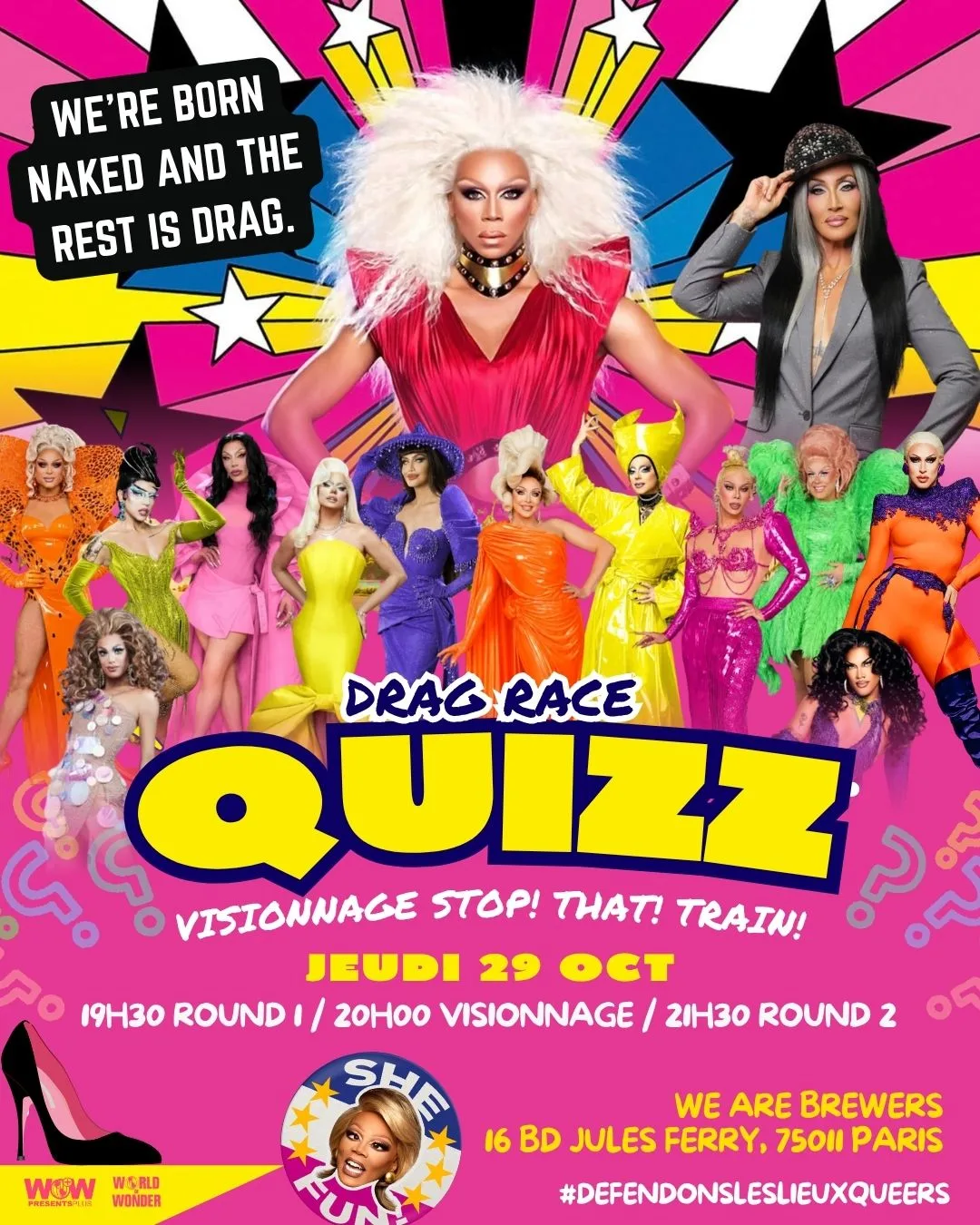 Drag Quizz & Visionnage Stop That Train !