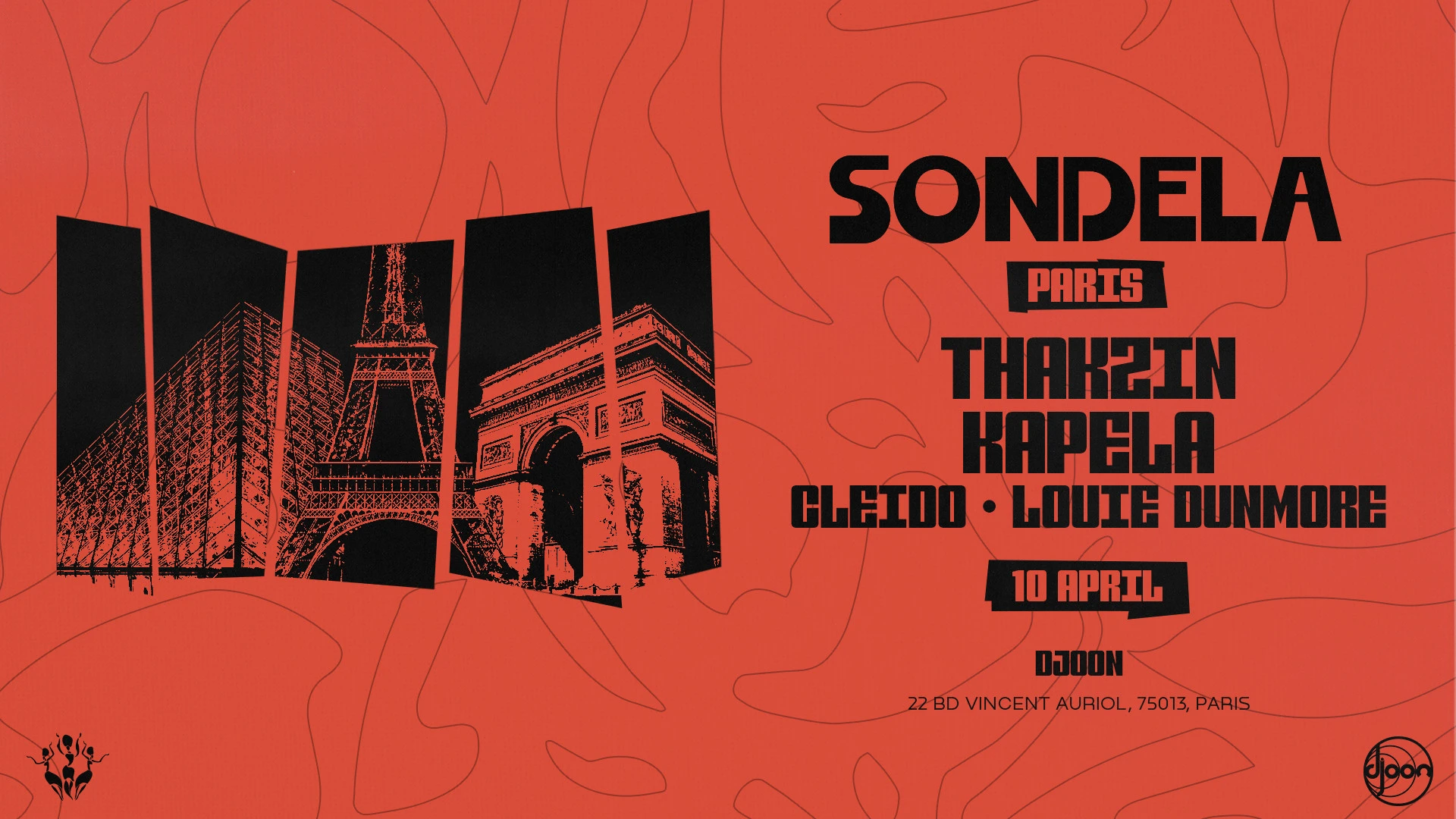 Sondela Paris: Thakzin-Kapela-Cleido-Louie Dunmore