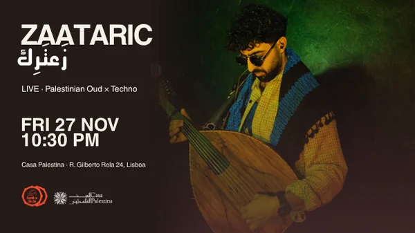 Zaataric Live • Palestinian Oud X Techno