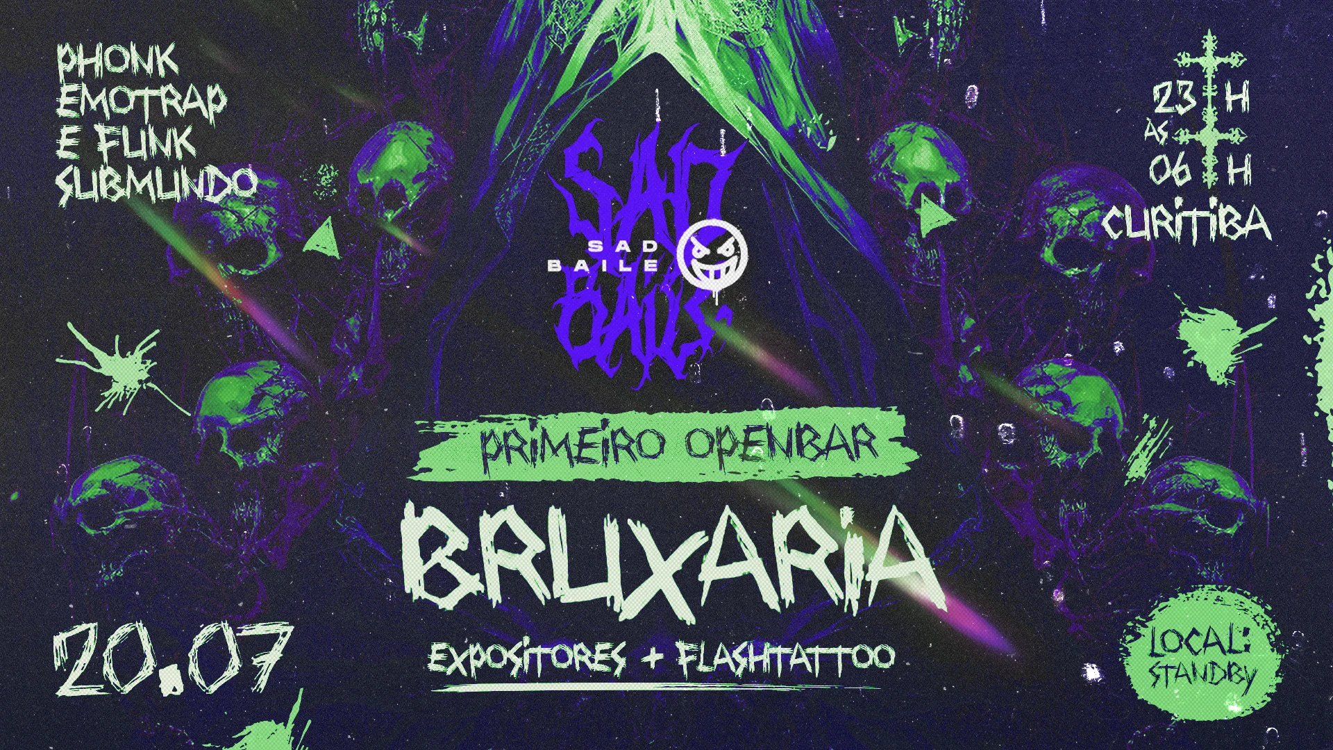 Sadbaile Cwb - Emotrap . Phonk . Funk Submundo - Openbar