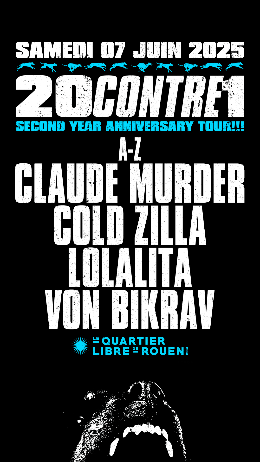 20contre1 Rouen  : Von Bikräv · Lolalita · Claude Murder ...