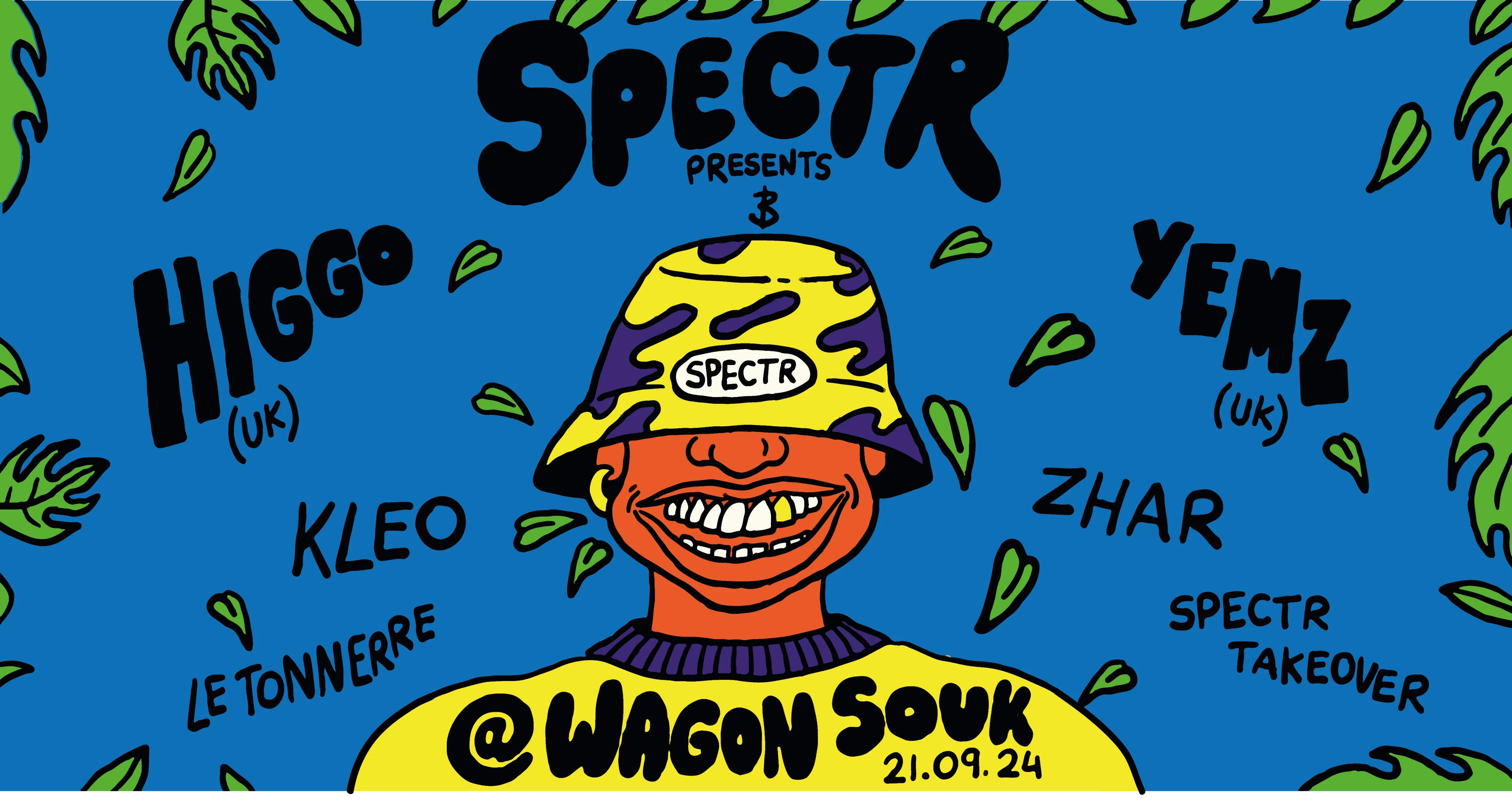 Spectr W/ Higgo (Uk), Yemz (Uk) & More