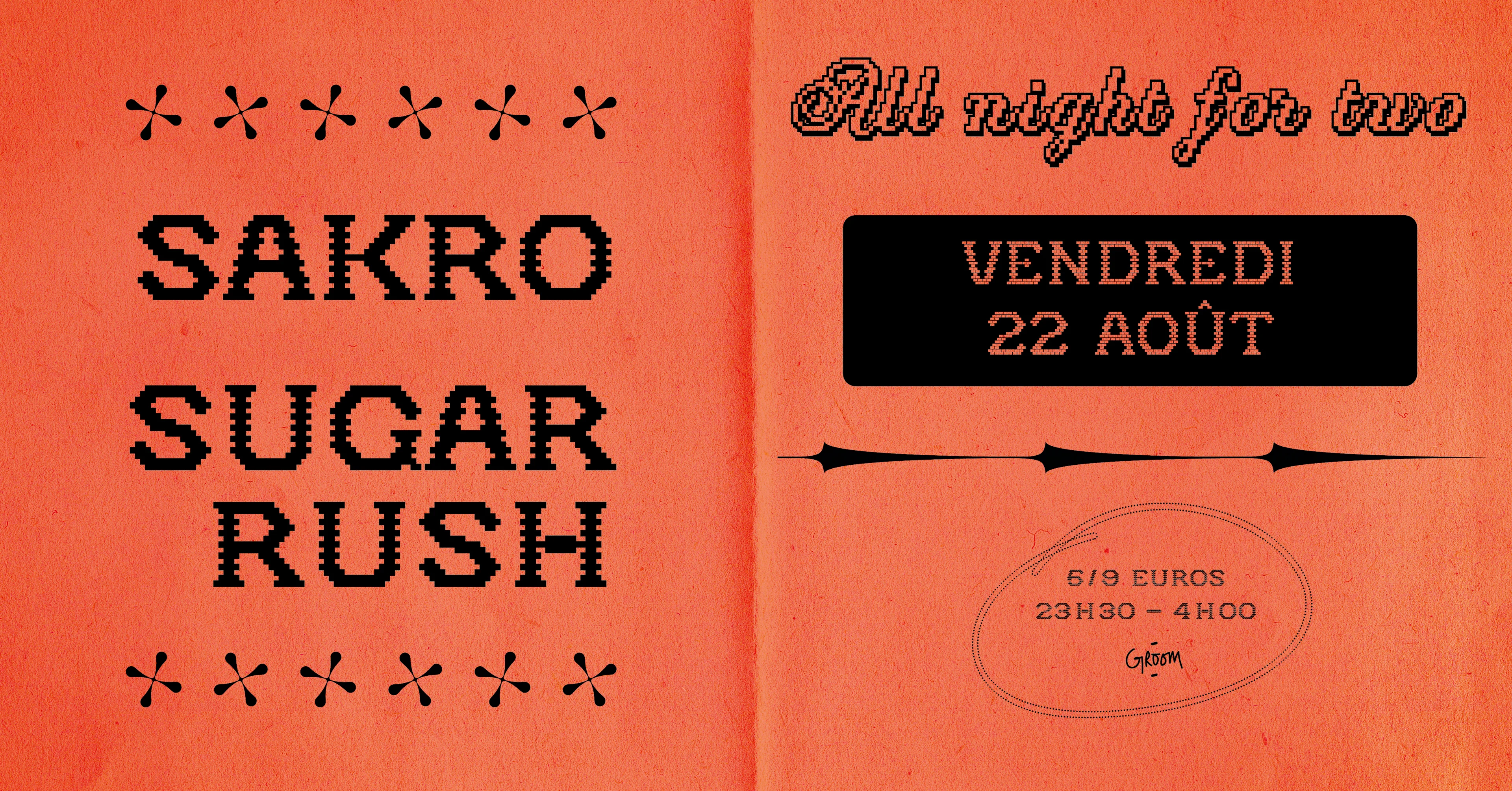 Summer All Night Long W/ Sugar Rush & Sakro