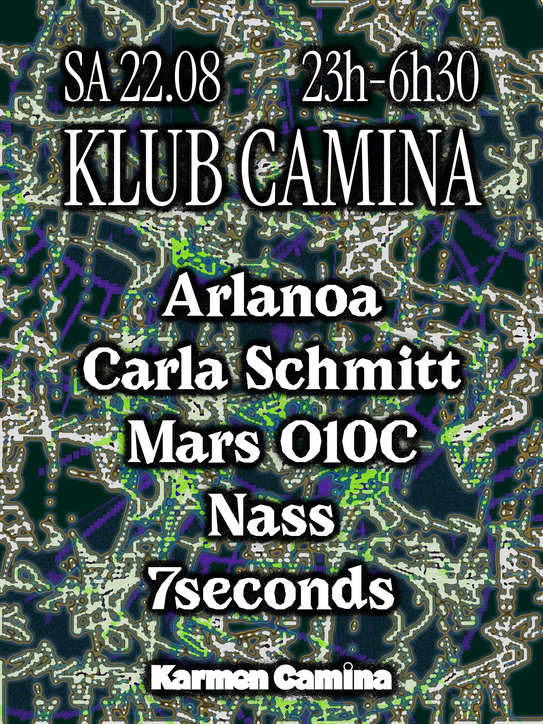 Klub Camina [Arlanoa, Carla Schmitt, Mars O10c, Nass &+]