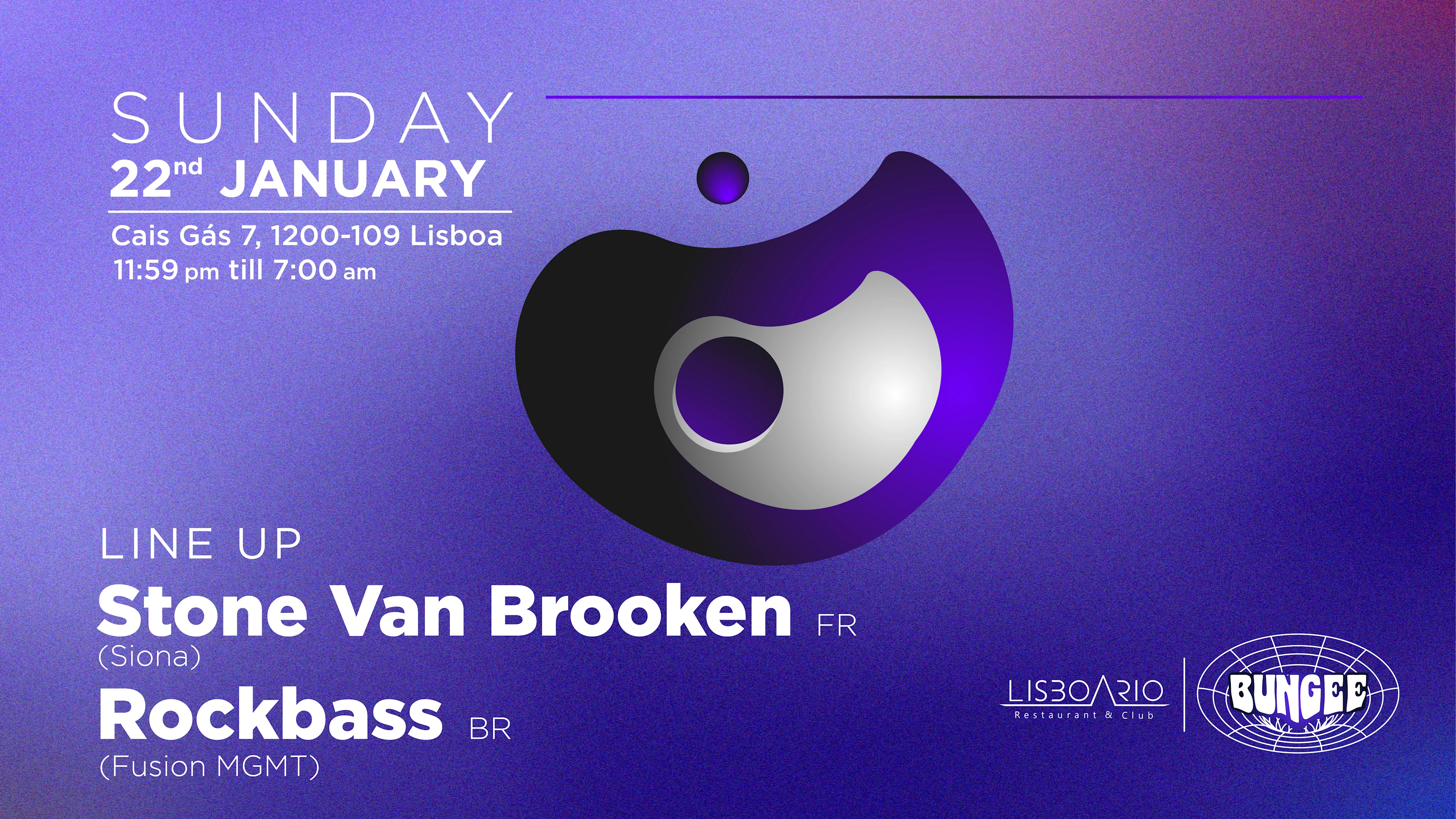 Bungee Sunday Nights • 22 Jan • Lisboa Rio