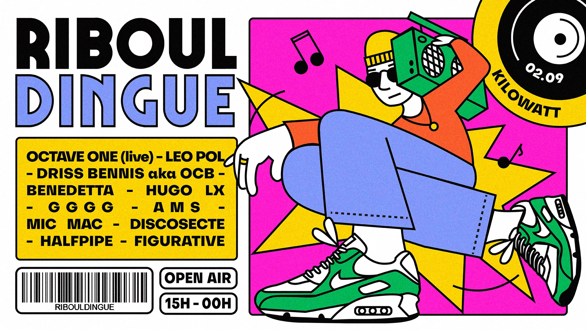 Open Air - Octave One, Leo Pol, Ocb, Benedetta, Mic Mac &...