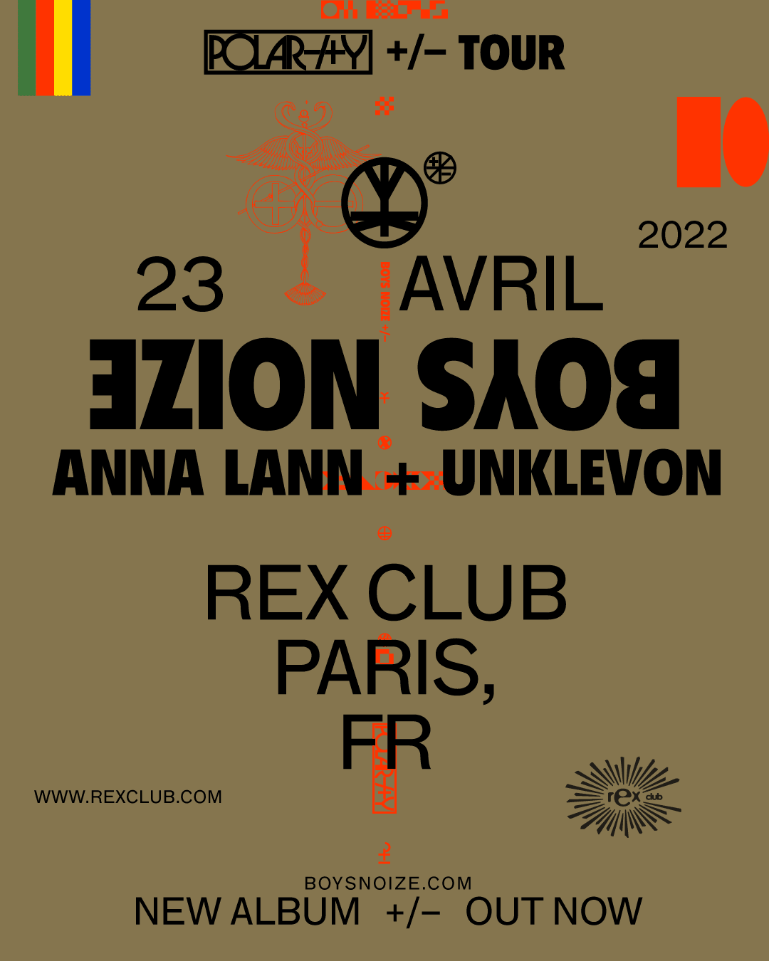 Rex Club Presents Boys Noize Polar-/+Y Tour
