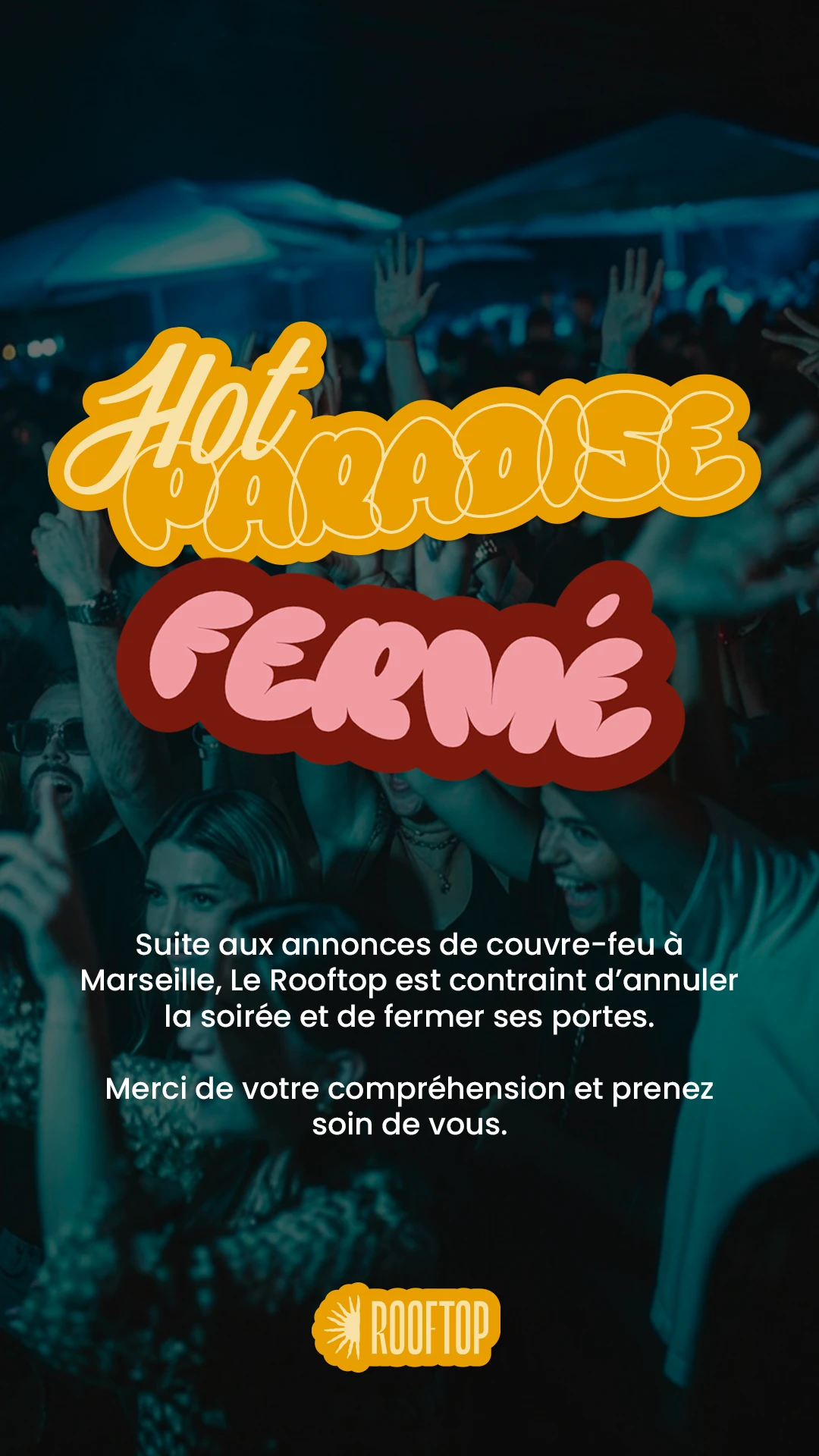 (Annulé) R2 I Le Rooftop X Closing Hot Paradise 24.10