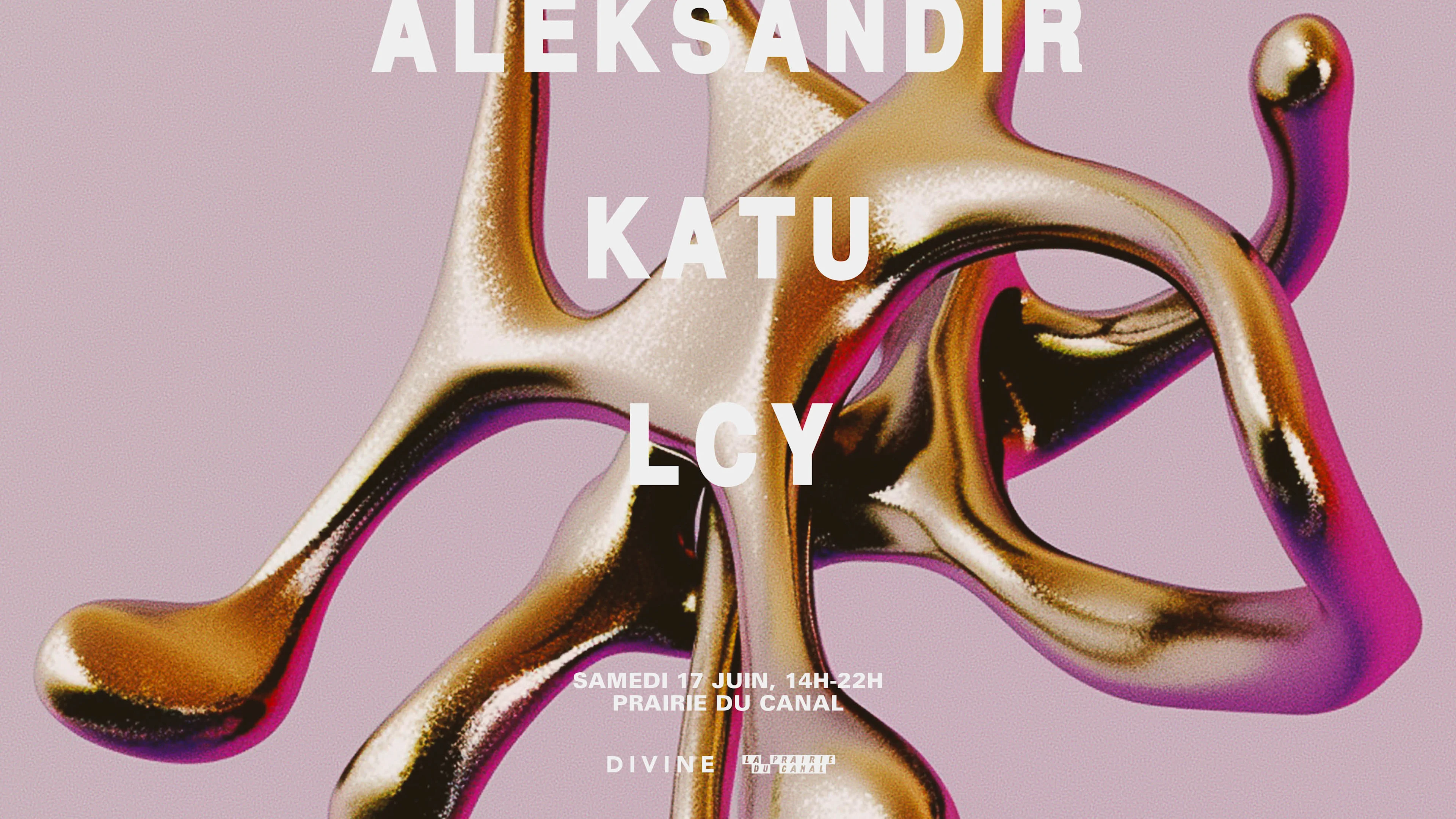 Open Air Divine À La Prairie : Aleksandir + Katu + Lcy