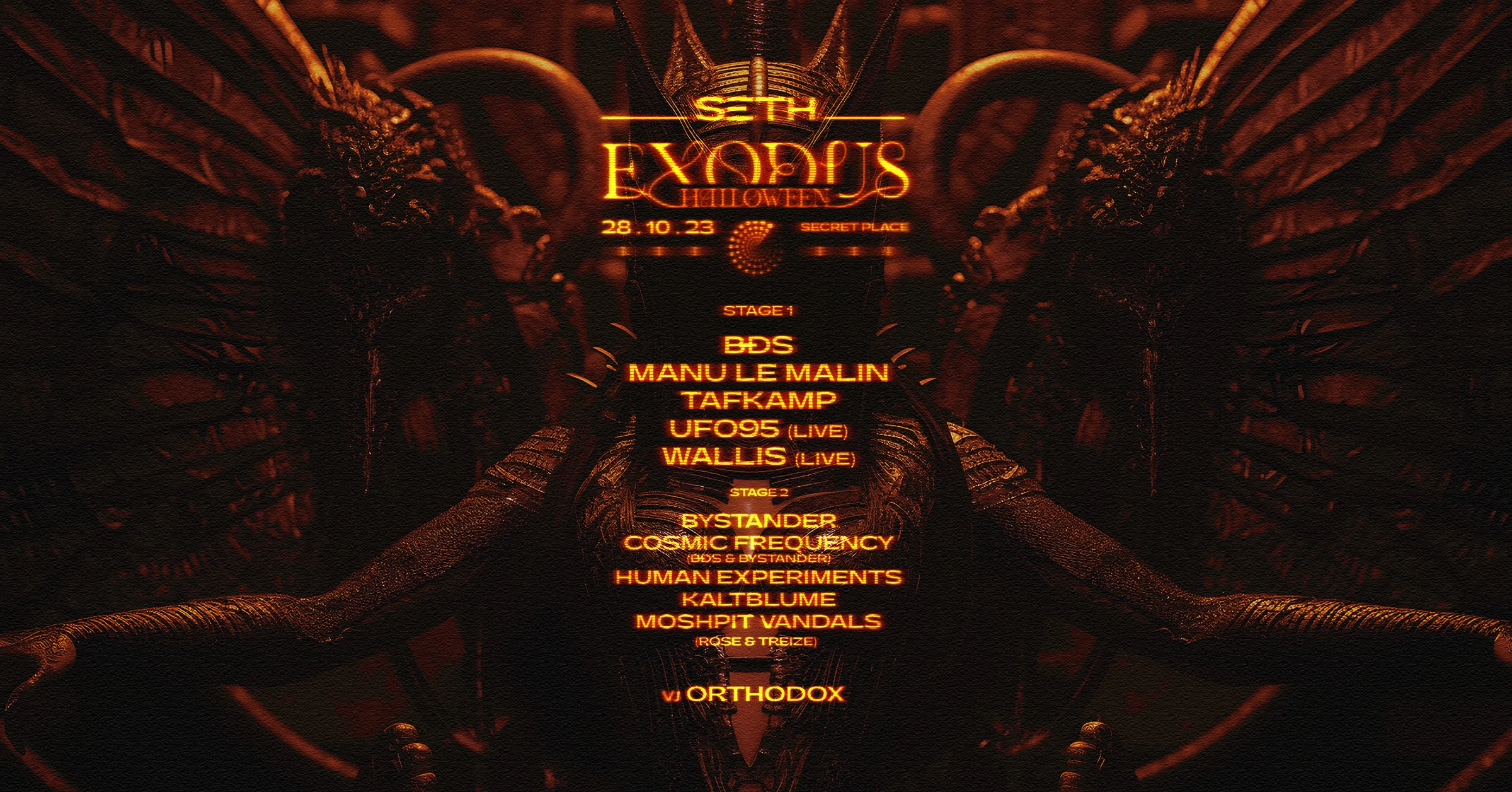 Seth : Exodus Halloween 2023