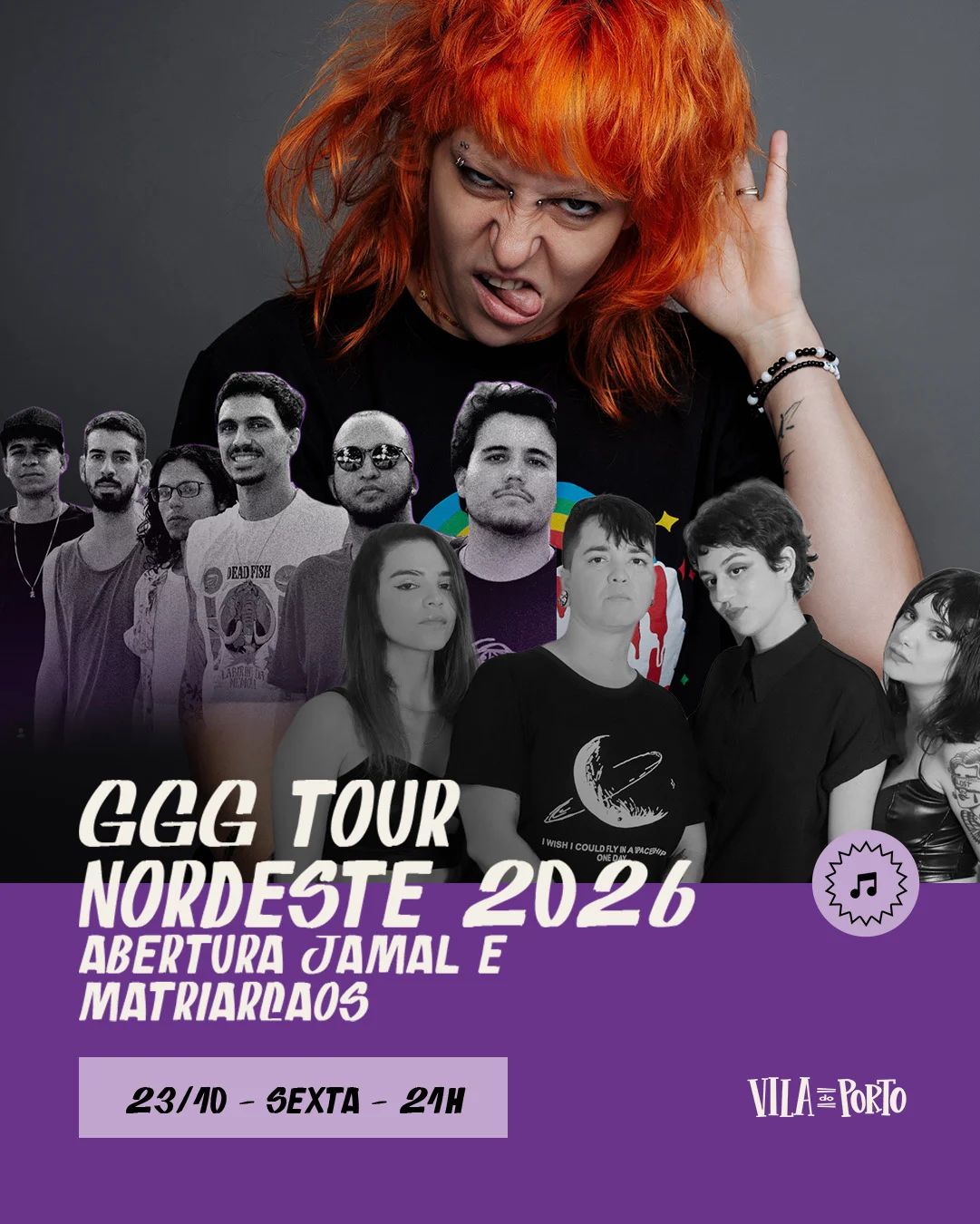 Ggg – Nordeste Tour // Matriarcaos E Jamal