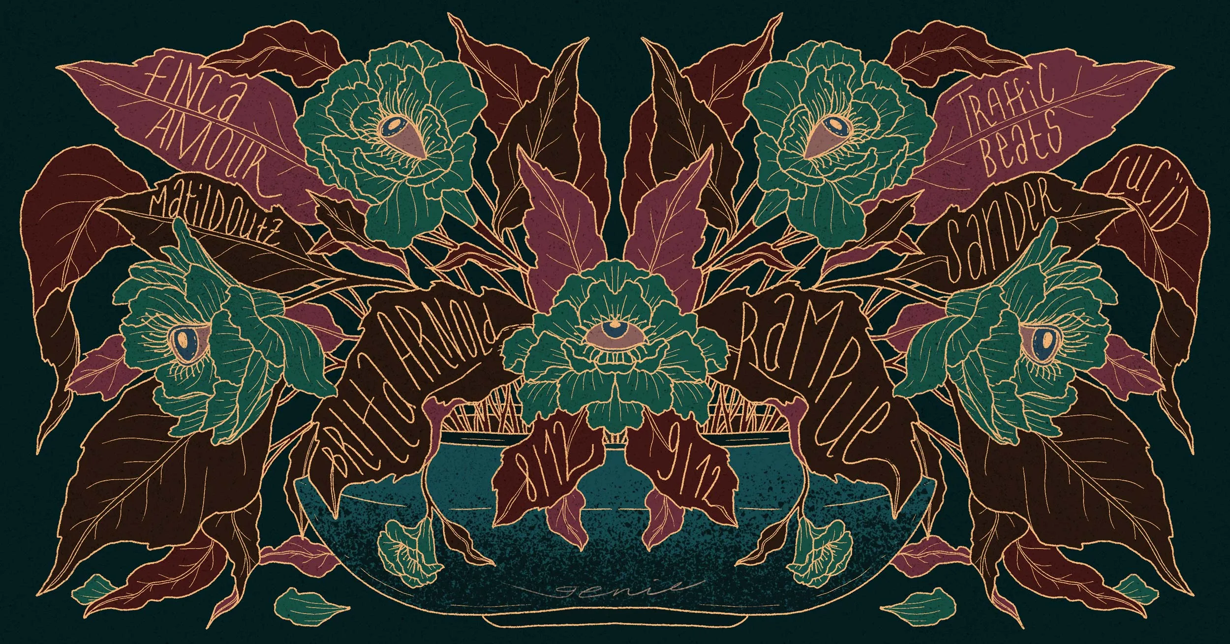 Genie Nights : Britta Arnold, Rampue & Friends