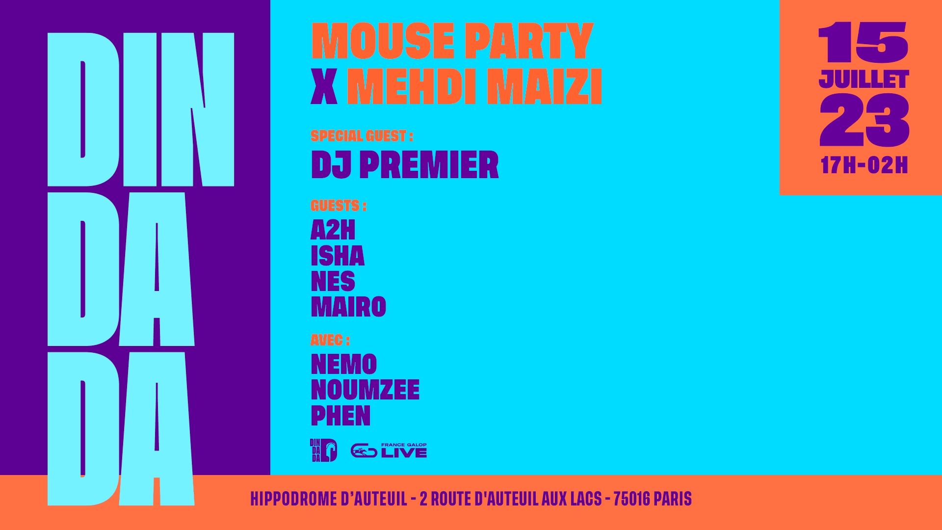 Din Dada : Mouse Party X Mehdi Maizi