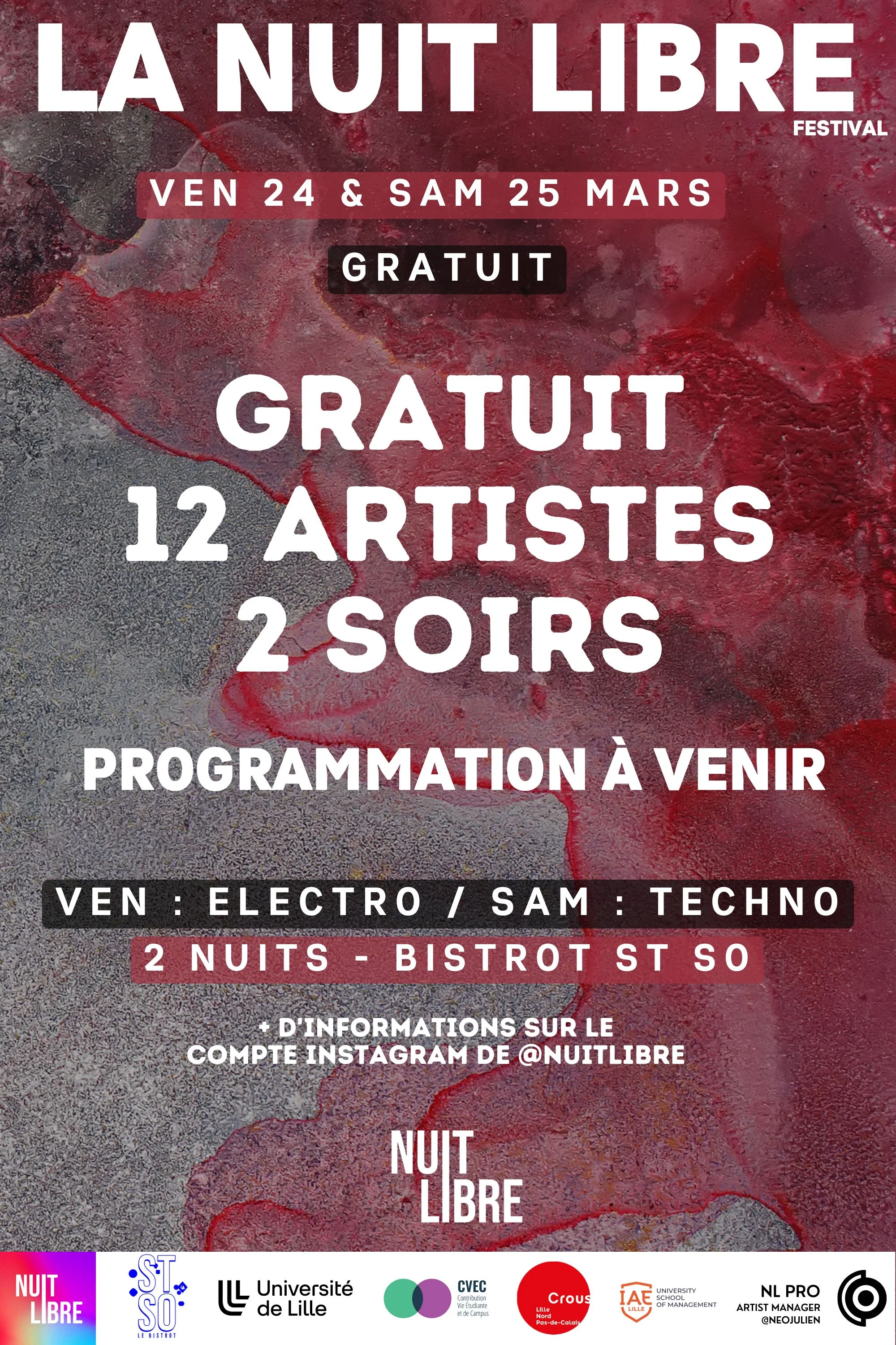 La Nuit Libre Festival - Gratuit