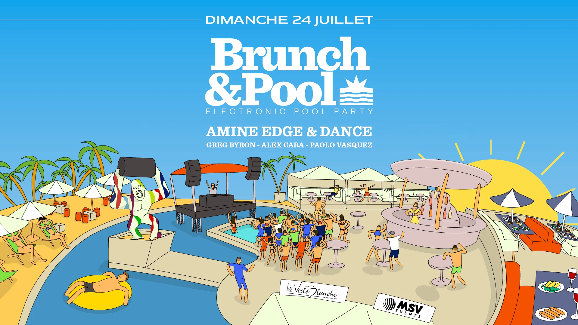 Brunch & Pool #2 [ Pool Party - Open Air ] - Amine Edge & Dance