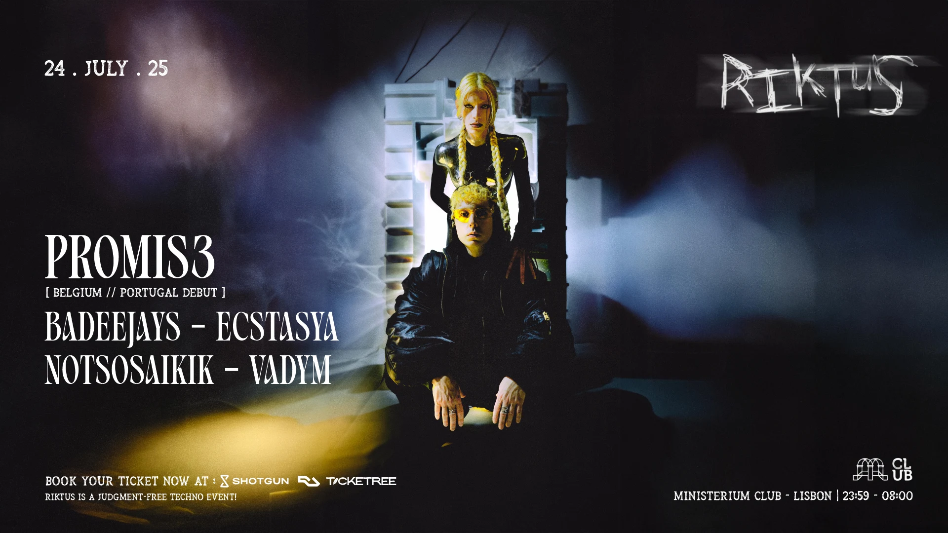 Riktus With Promis3 (Live Hybrid) - Portugal Debut