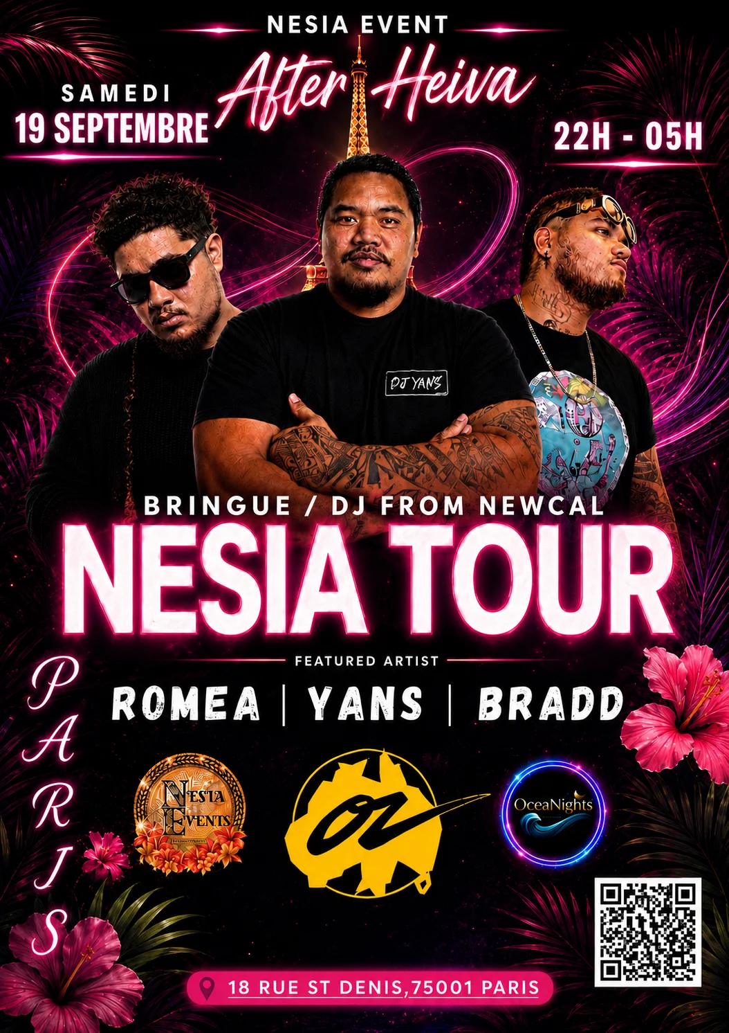 Nesia Tour - Paris 09/2026