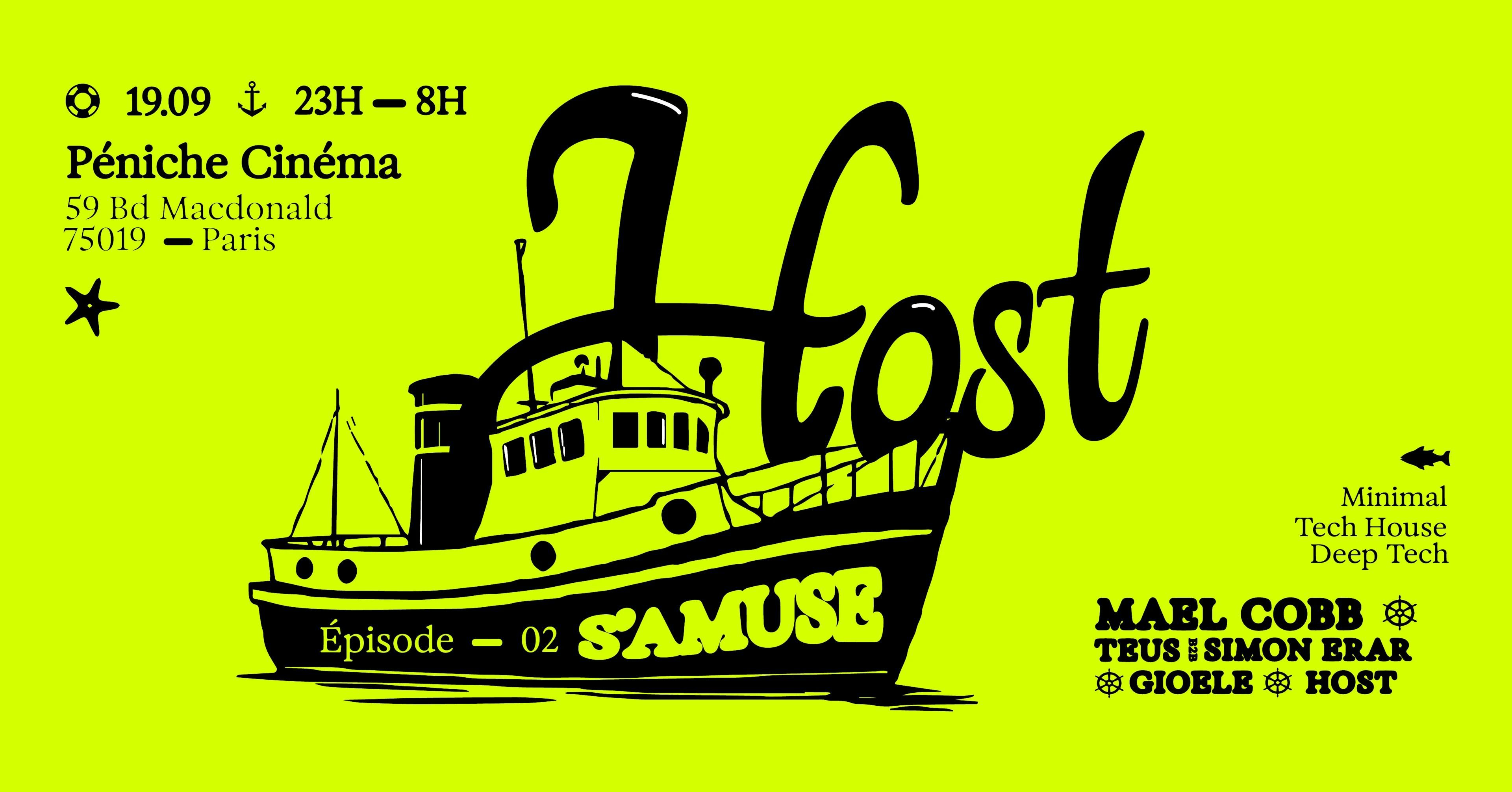 Host S'amuse #2 W/ Mael Cobb, Teus, Simon Erar & Gioele