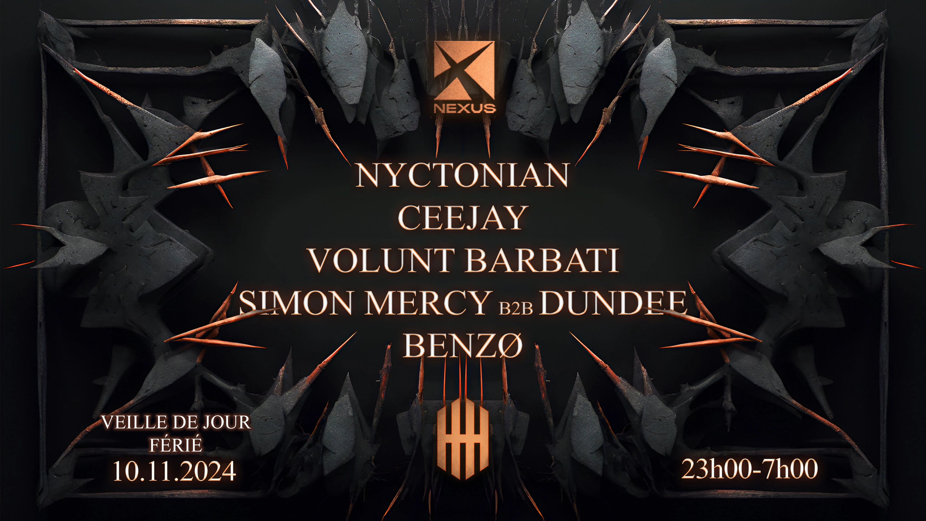 Nexus X Hhh : Nyctonian | Ceejay | Volunt Barbati & More