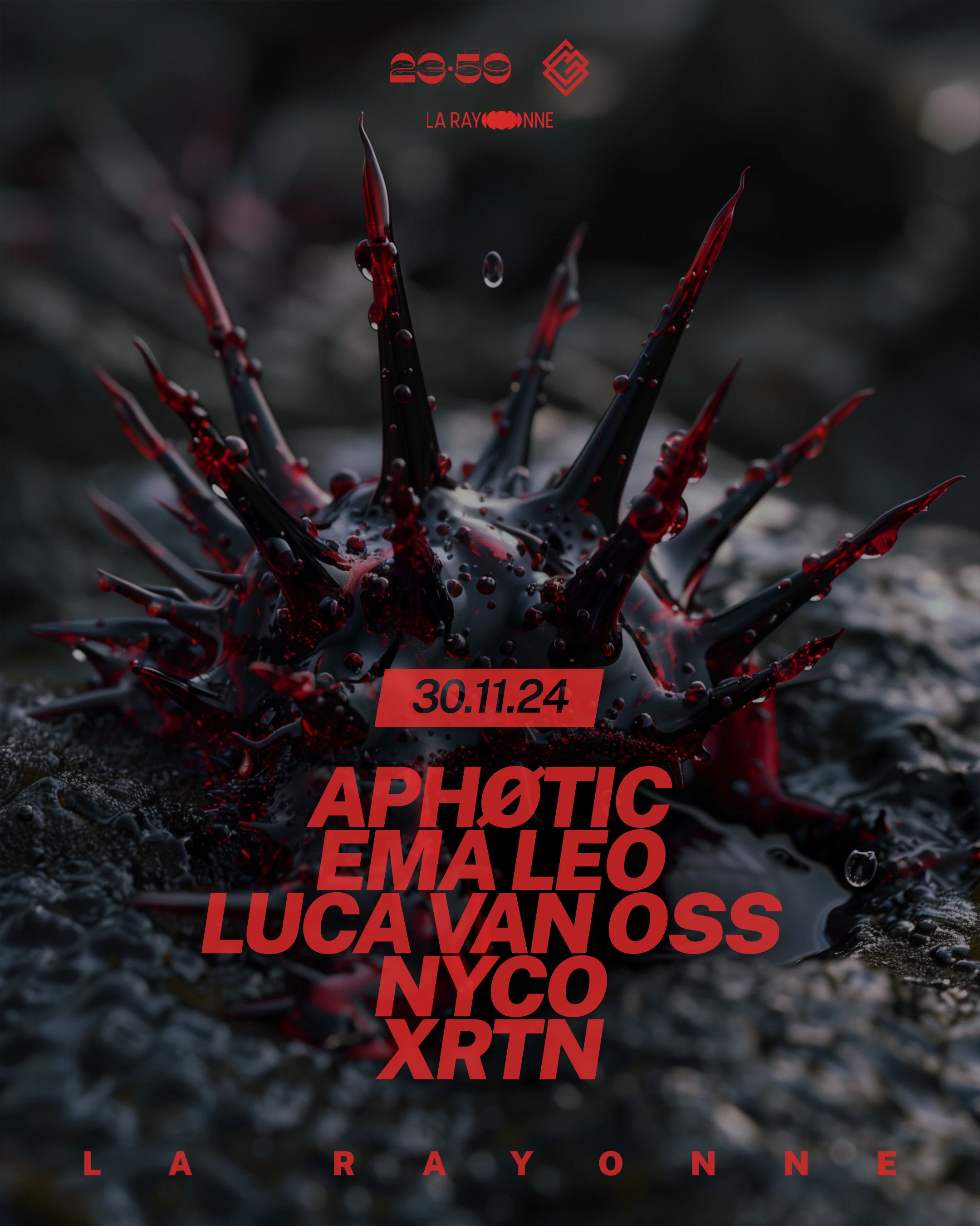 23:59 X Genic – Aphøtic, Xrtn, Nyco, Ema Leo, Luca Van Oss