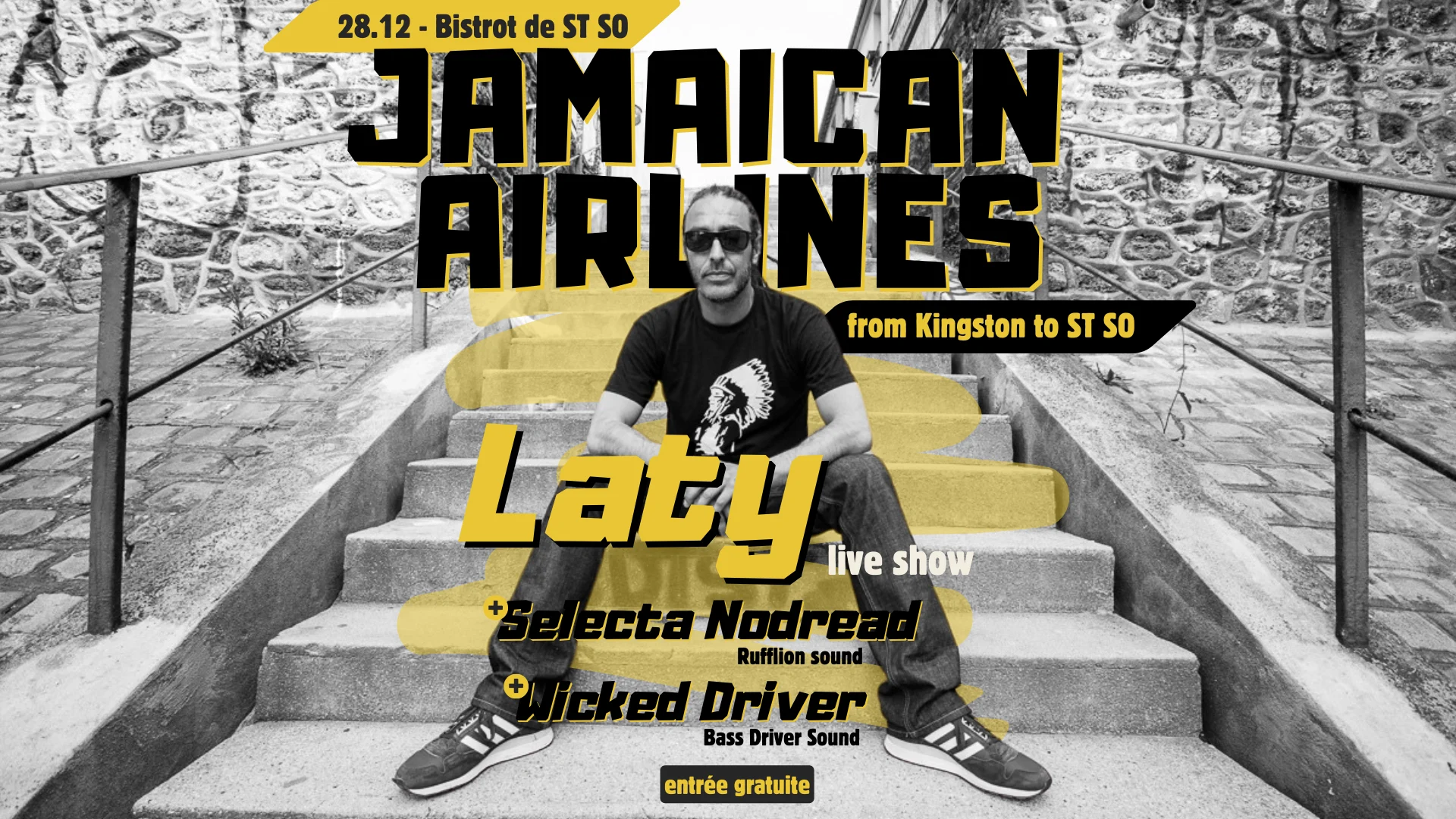 Jamaican Airlines | Laty + Selecta Nodread + Wicked Driver