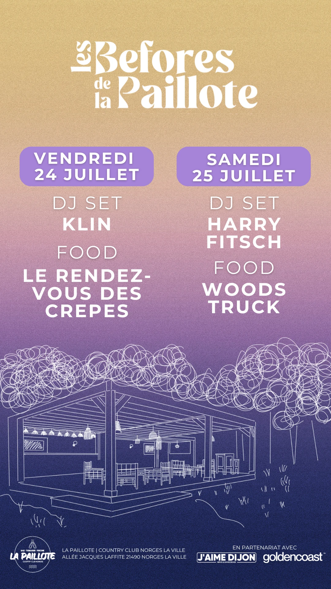 Les Befores De La Paillote - Samedi 25 Juillet