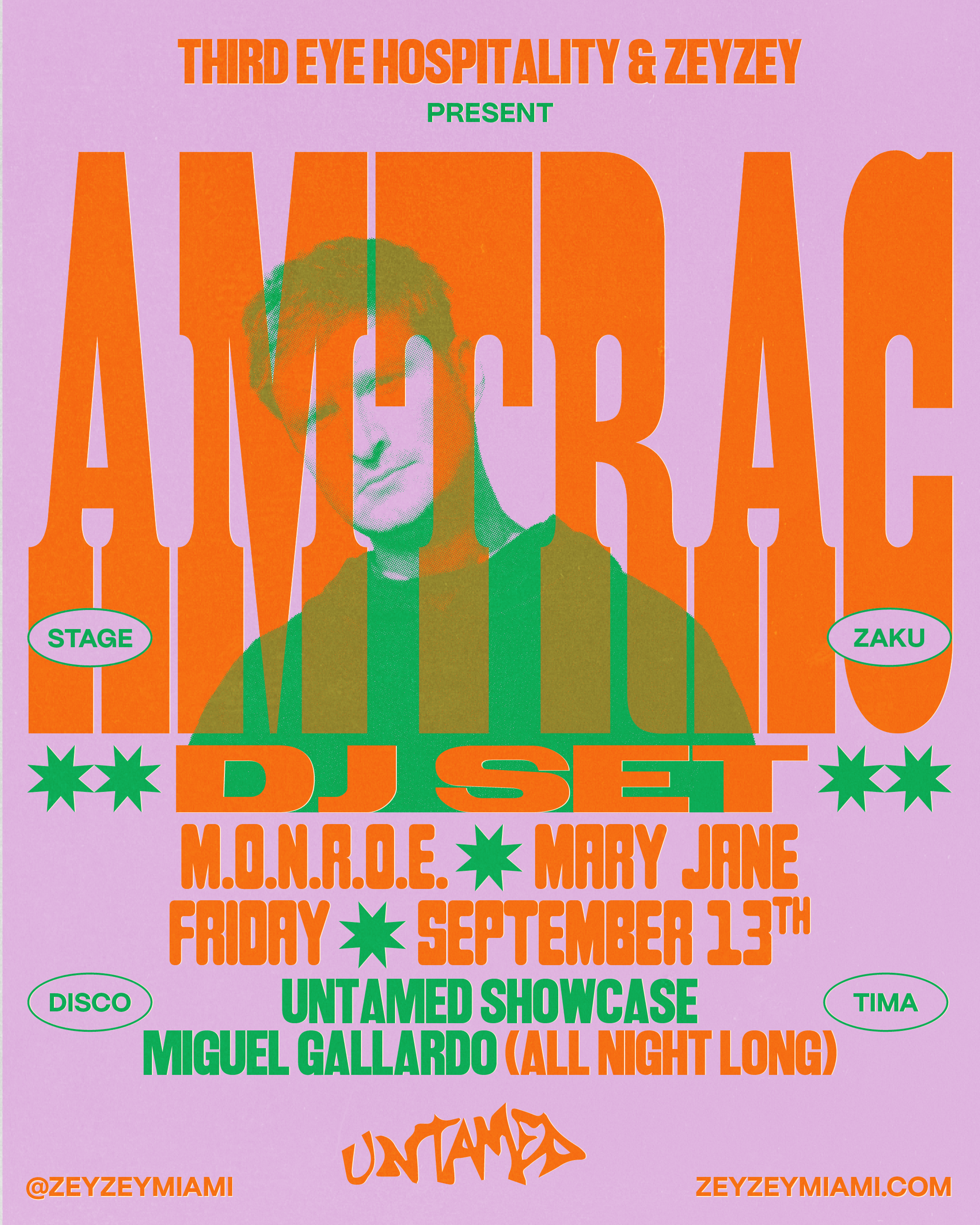 Amtrac @ Zeyzey Miami - September 13th