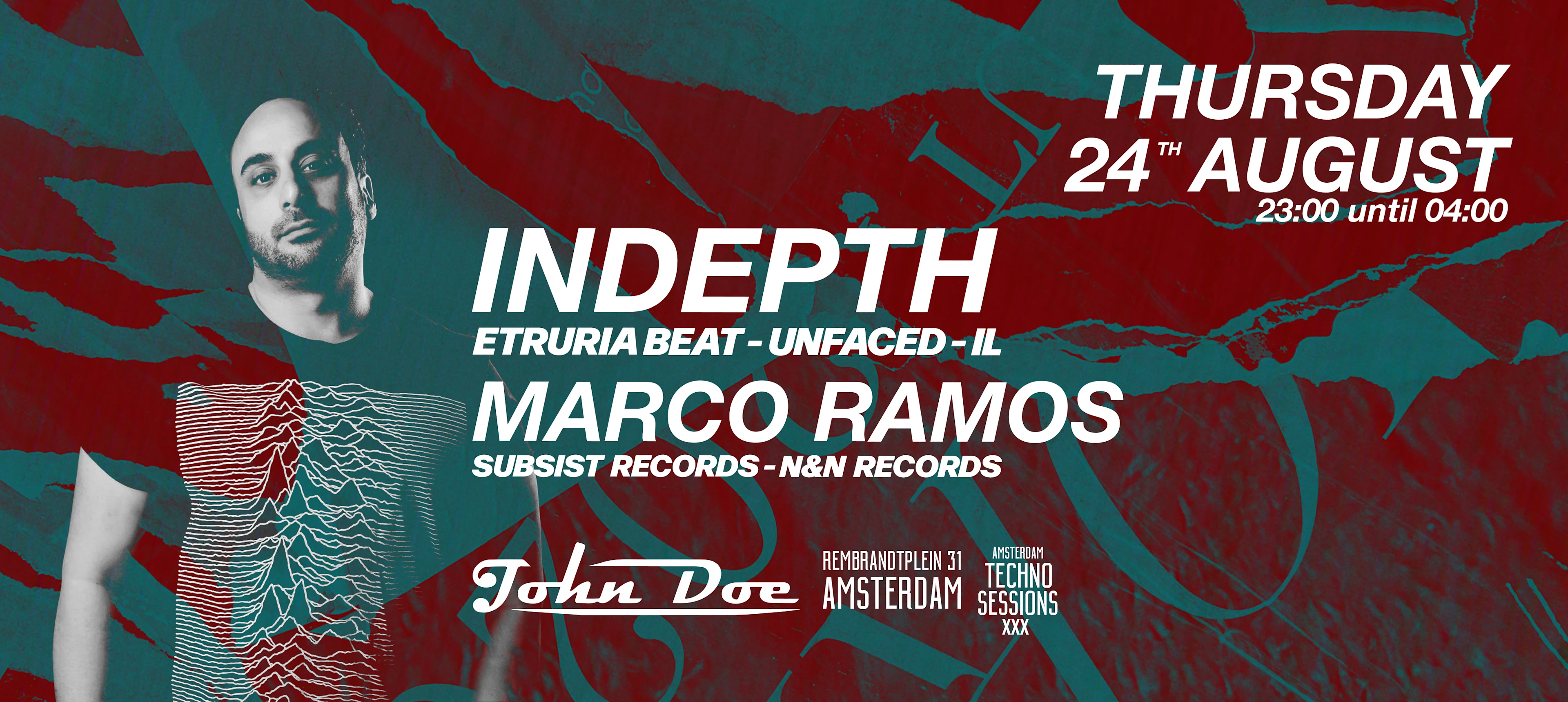 Amsterdam Techno Sessions With Indepth (Etruria Beat ) Il