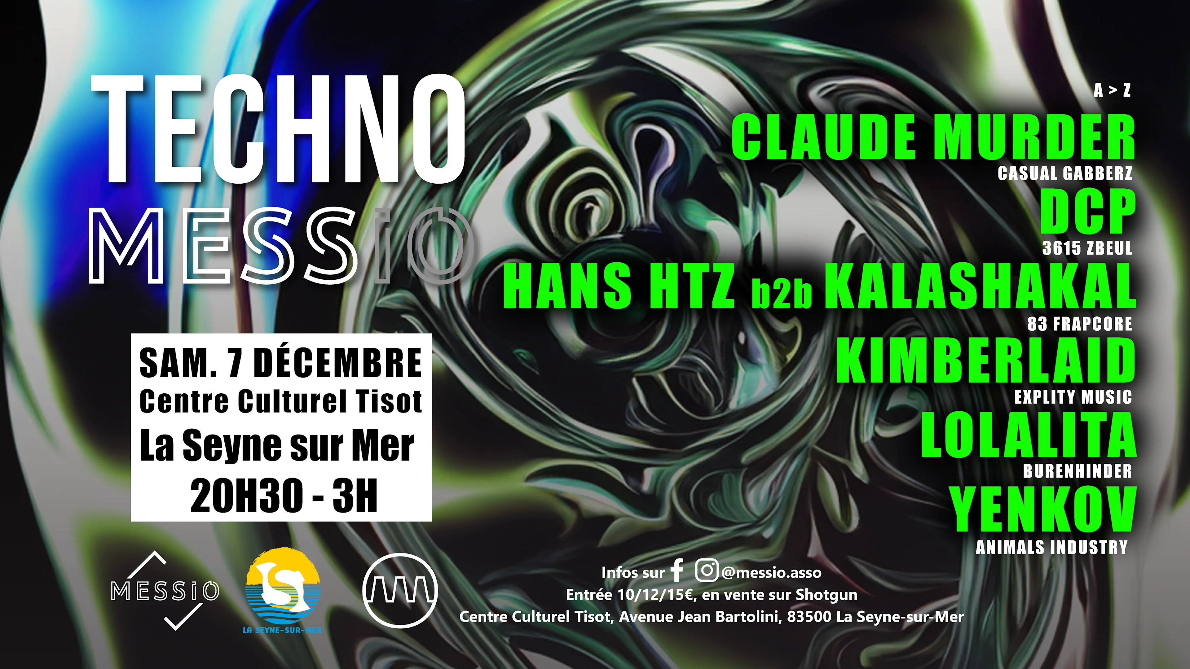 Techno Mess #3 : Lolalita + Kimberlaid + Claude Murder + ...